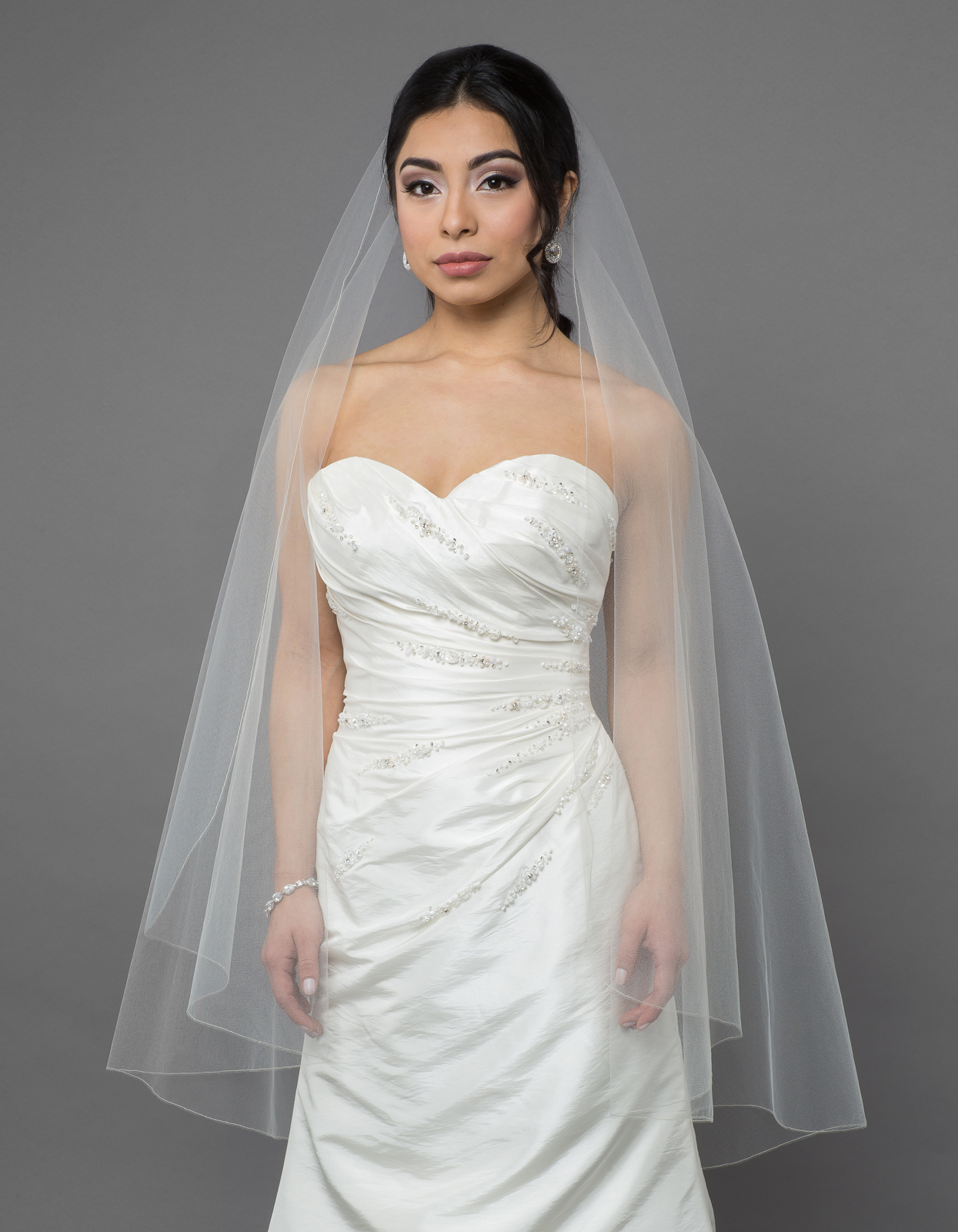 Bridal Classics Single Tier Veils V-712