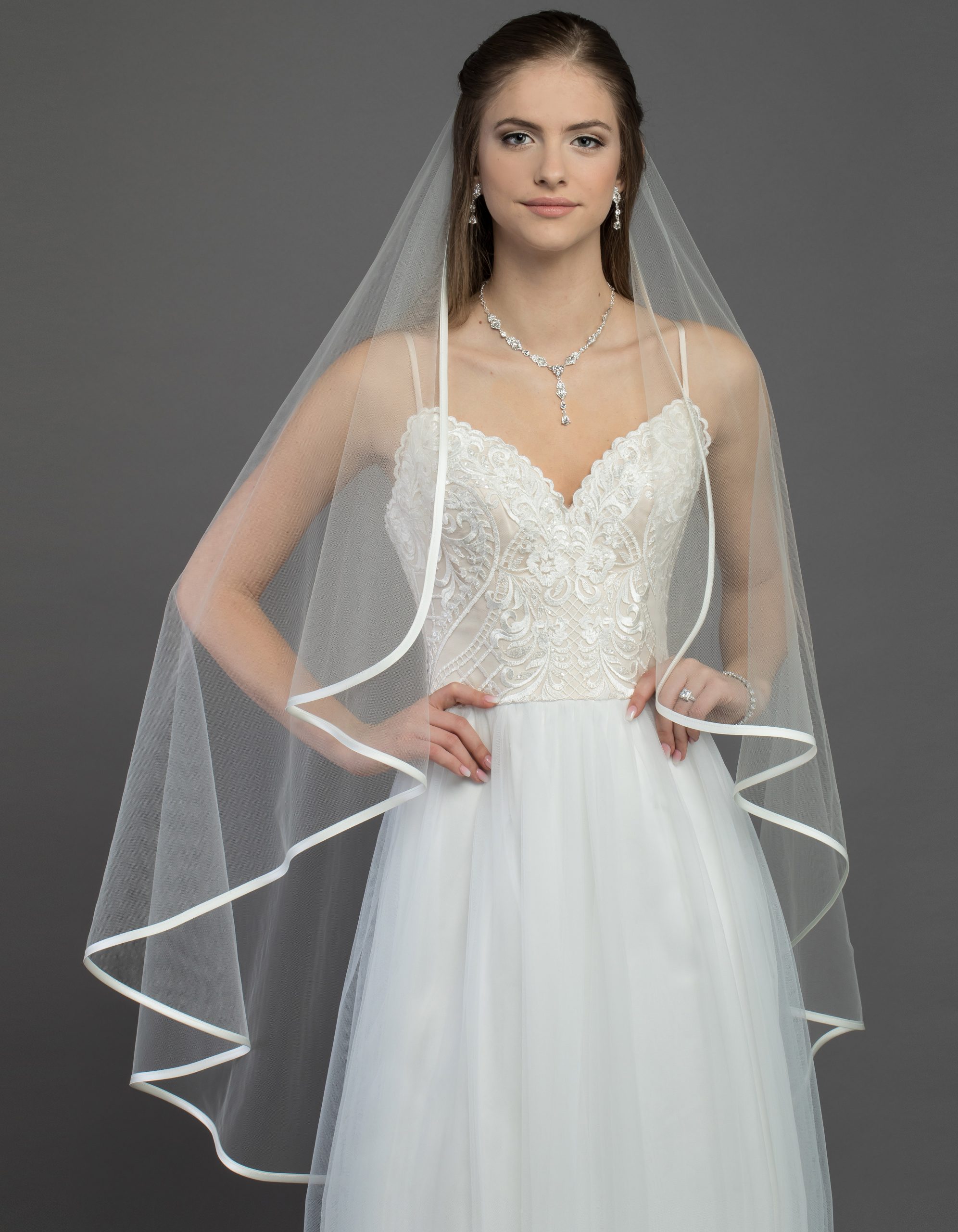 Bridal Classics Single Tier Veils V-738