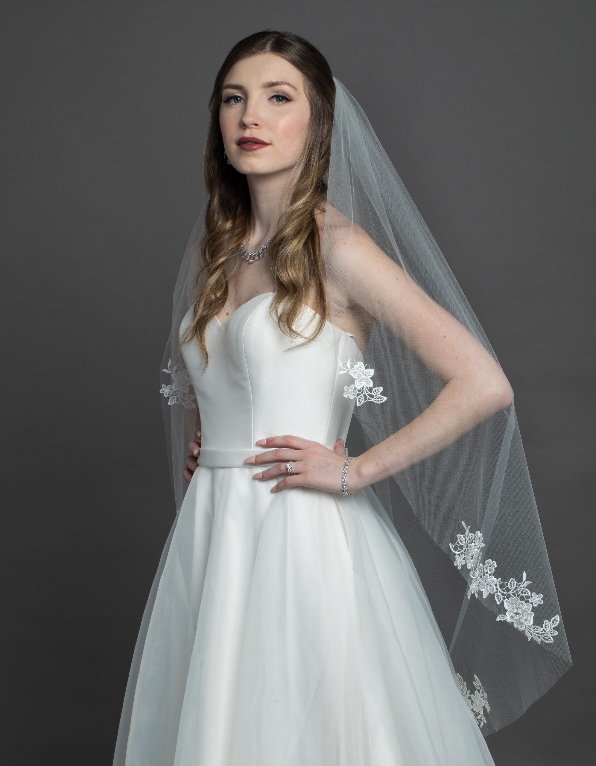 Bridal Classics Single Tier Veils V-752