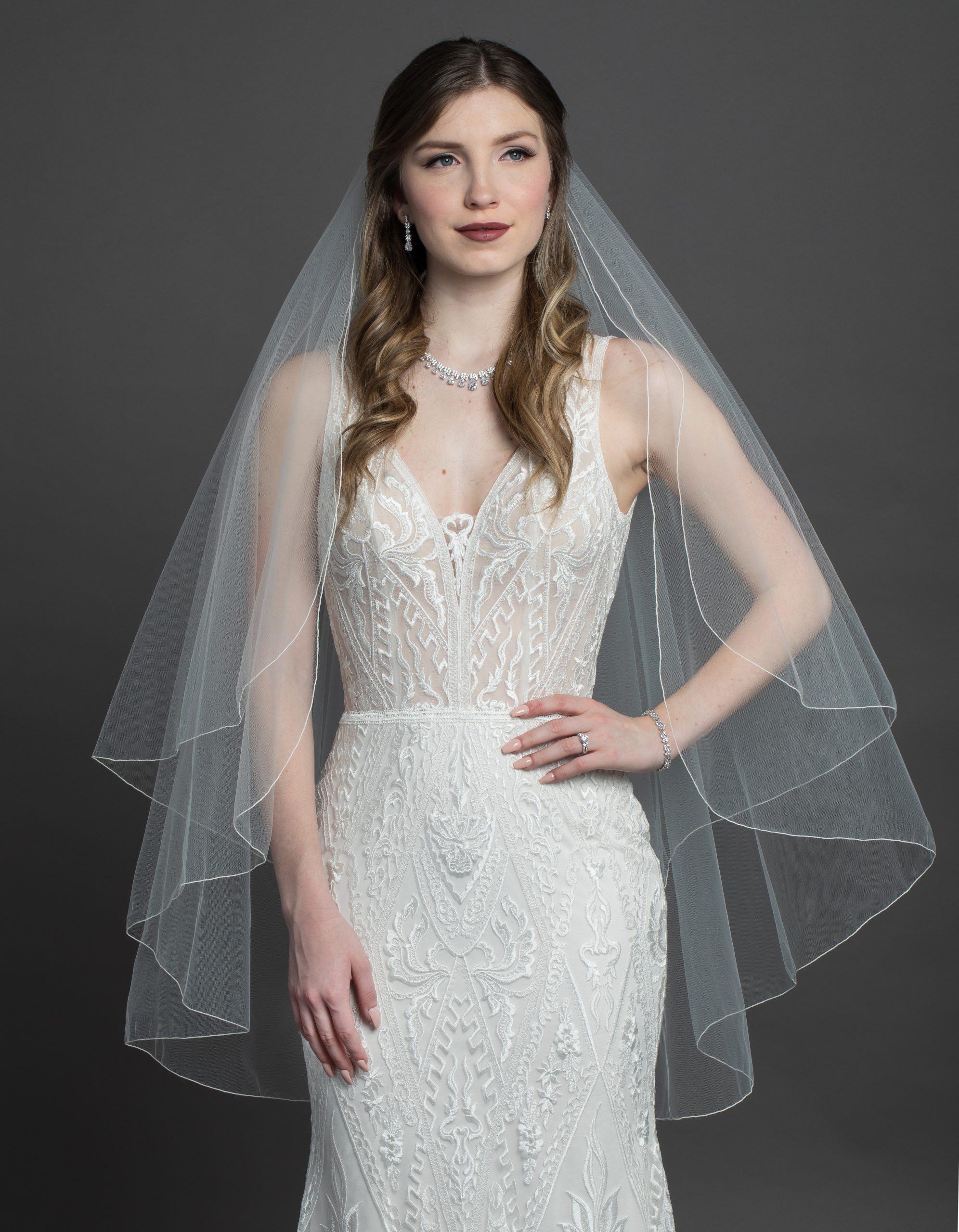 Bridal Classics Two Layer Veils V-754