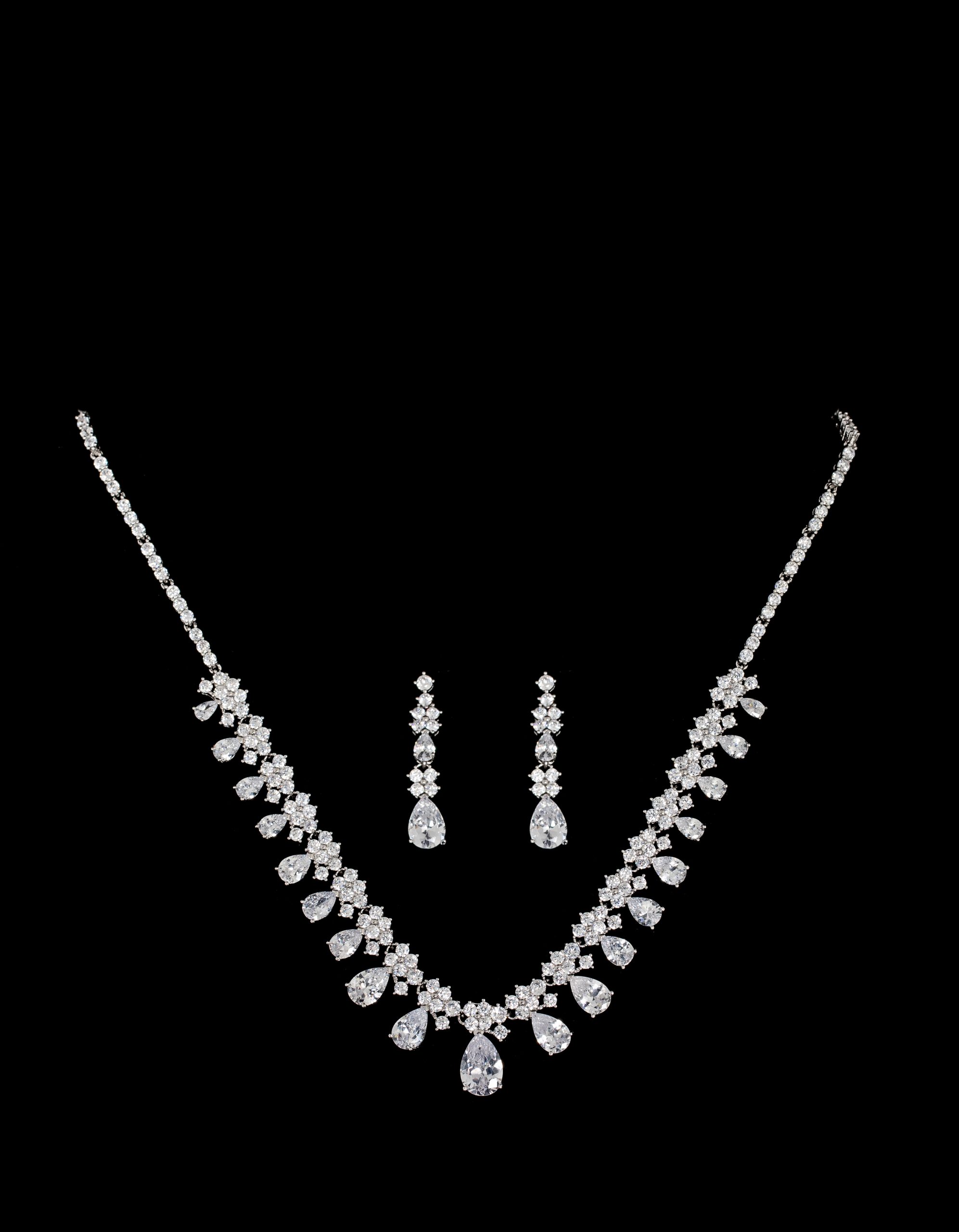 Bridal Classics Necklace Sets CZ-888