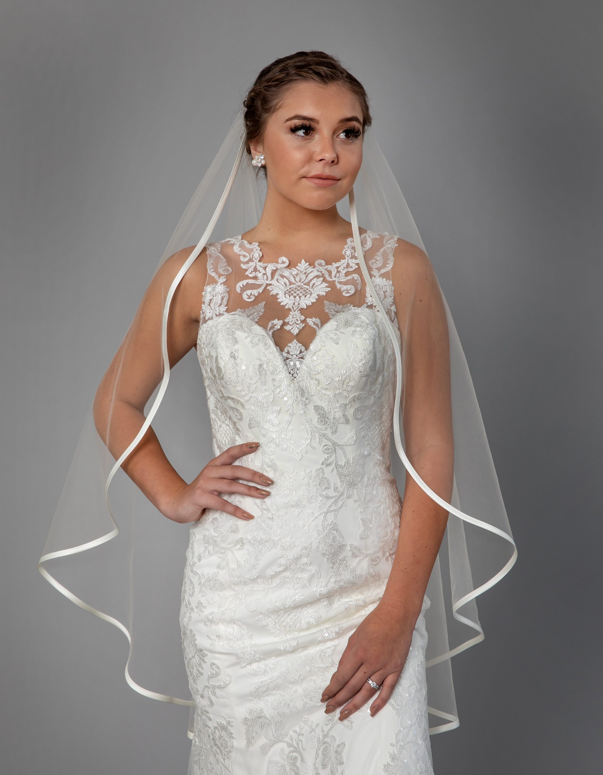 Bridal Classics Single Tier Veils V-772