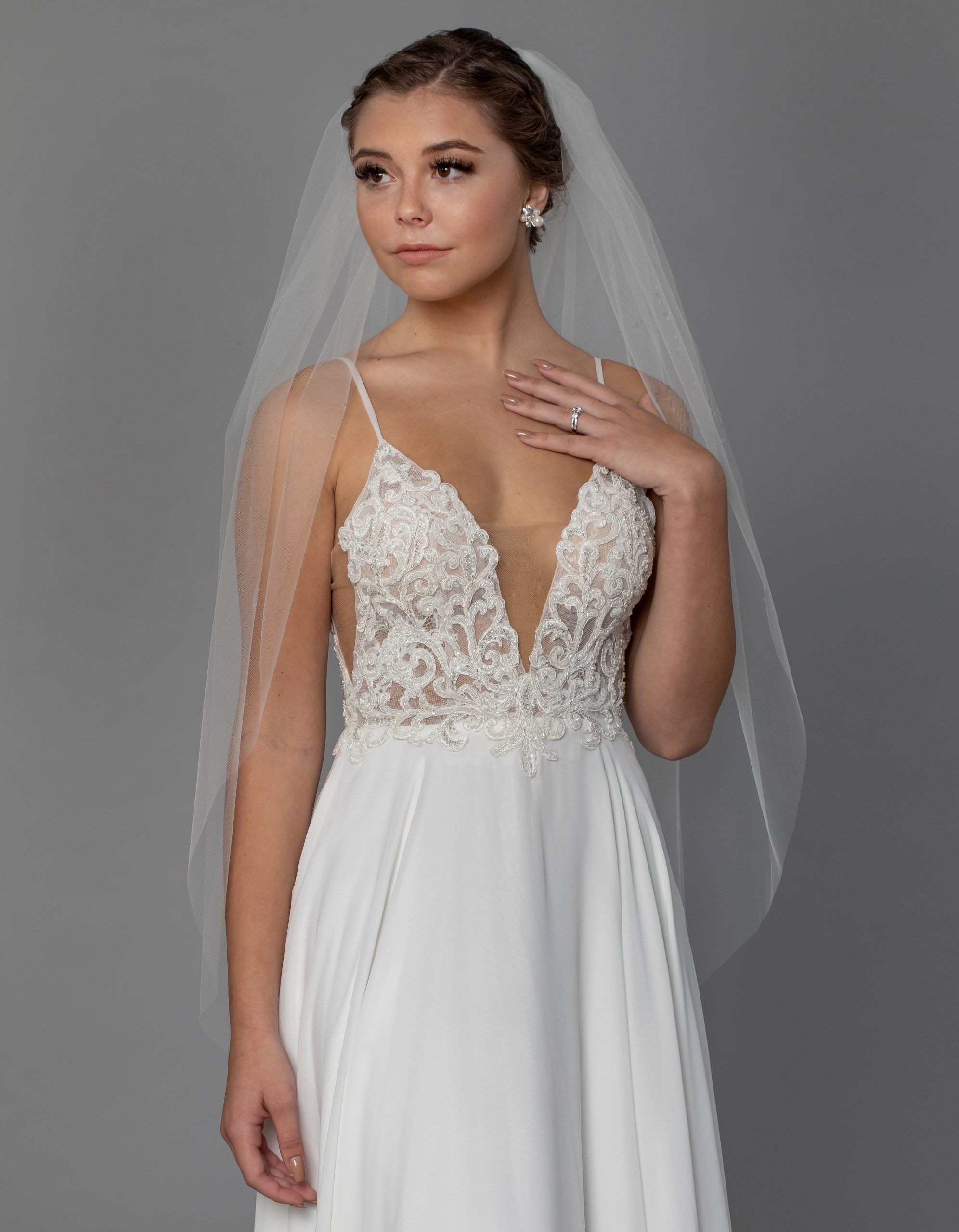 Bridal Classics Single Tier Veils V-775