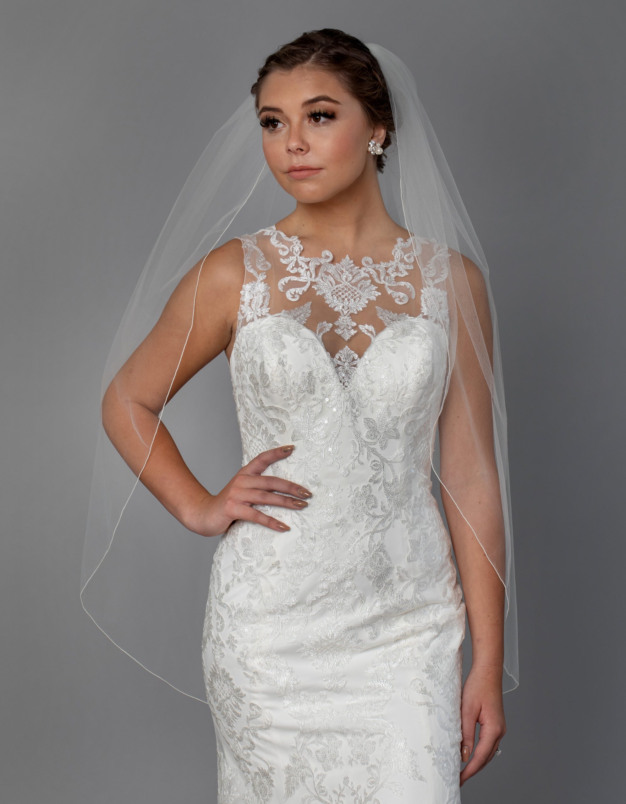 Bridal Classics Single Tier Veils V-776