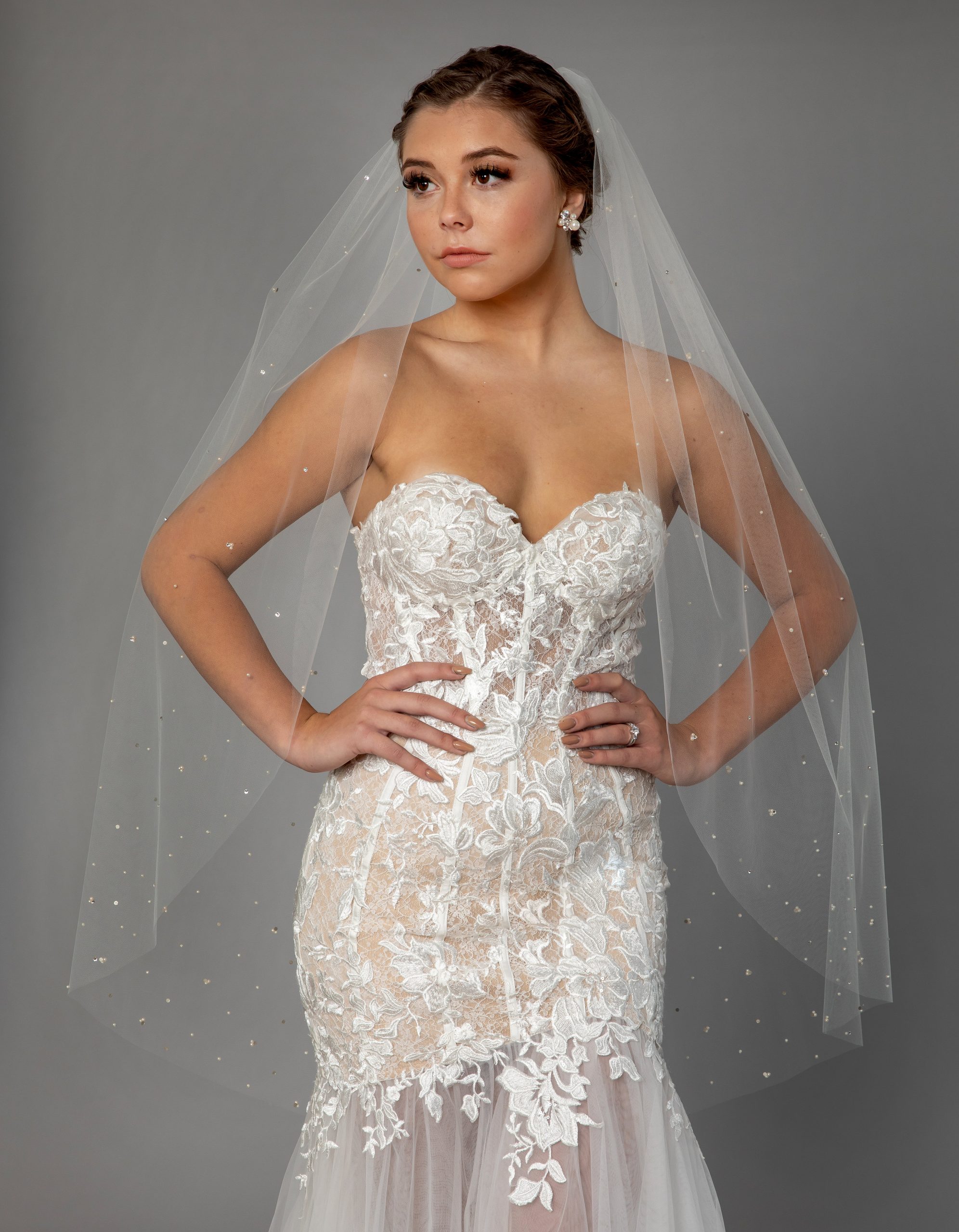 Bridal Classics Single Tier Veils V-778