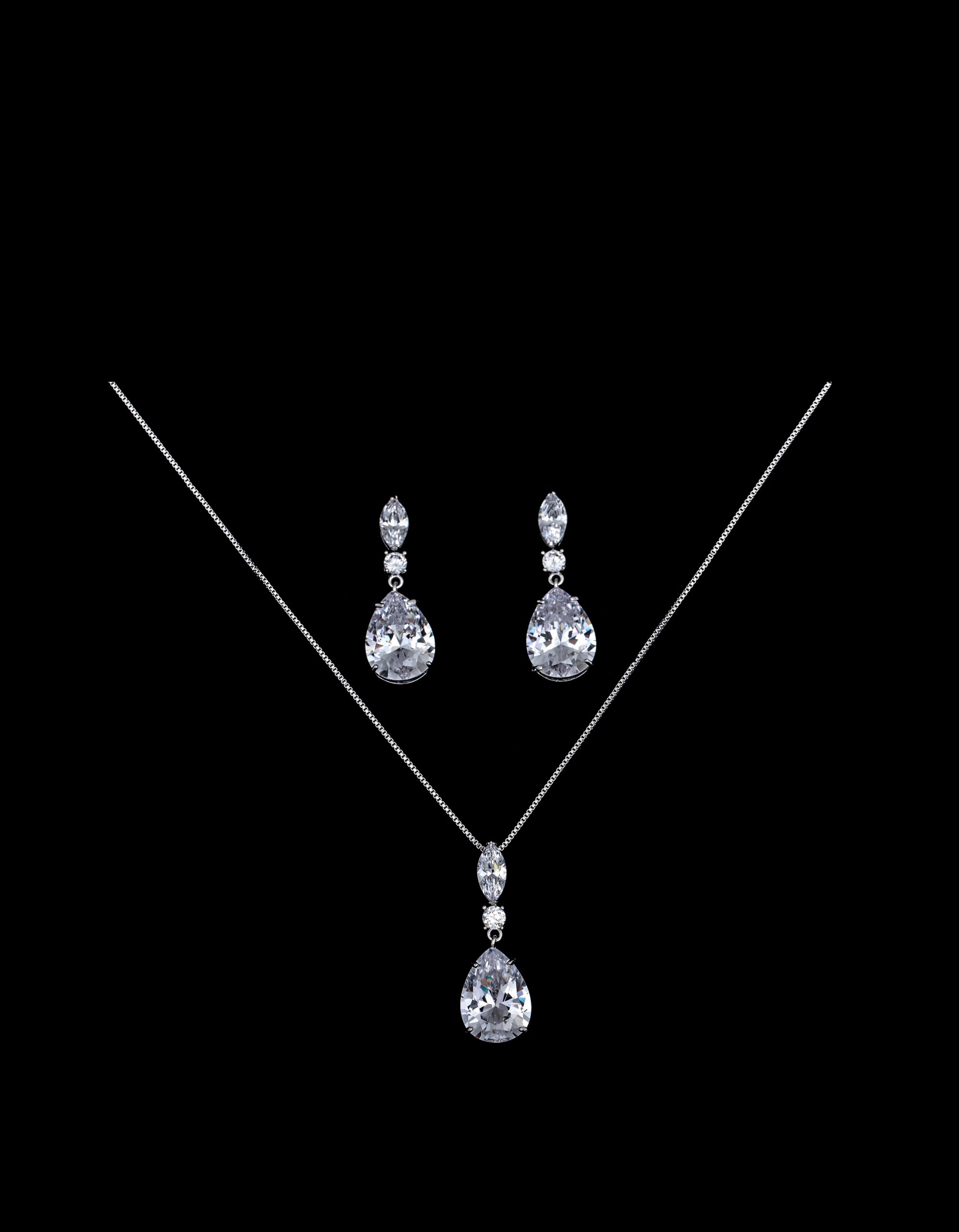 Bridal Classics Necklace Sets CZ-895