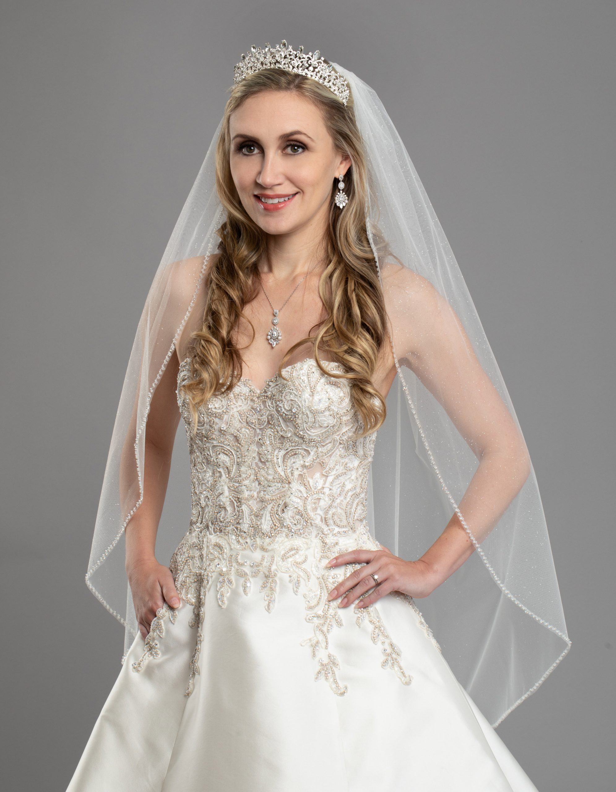 Bridal Classics Single Tier Veils MV-2495