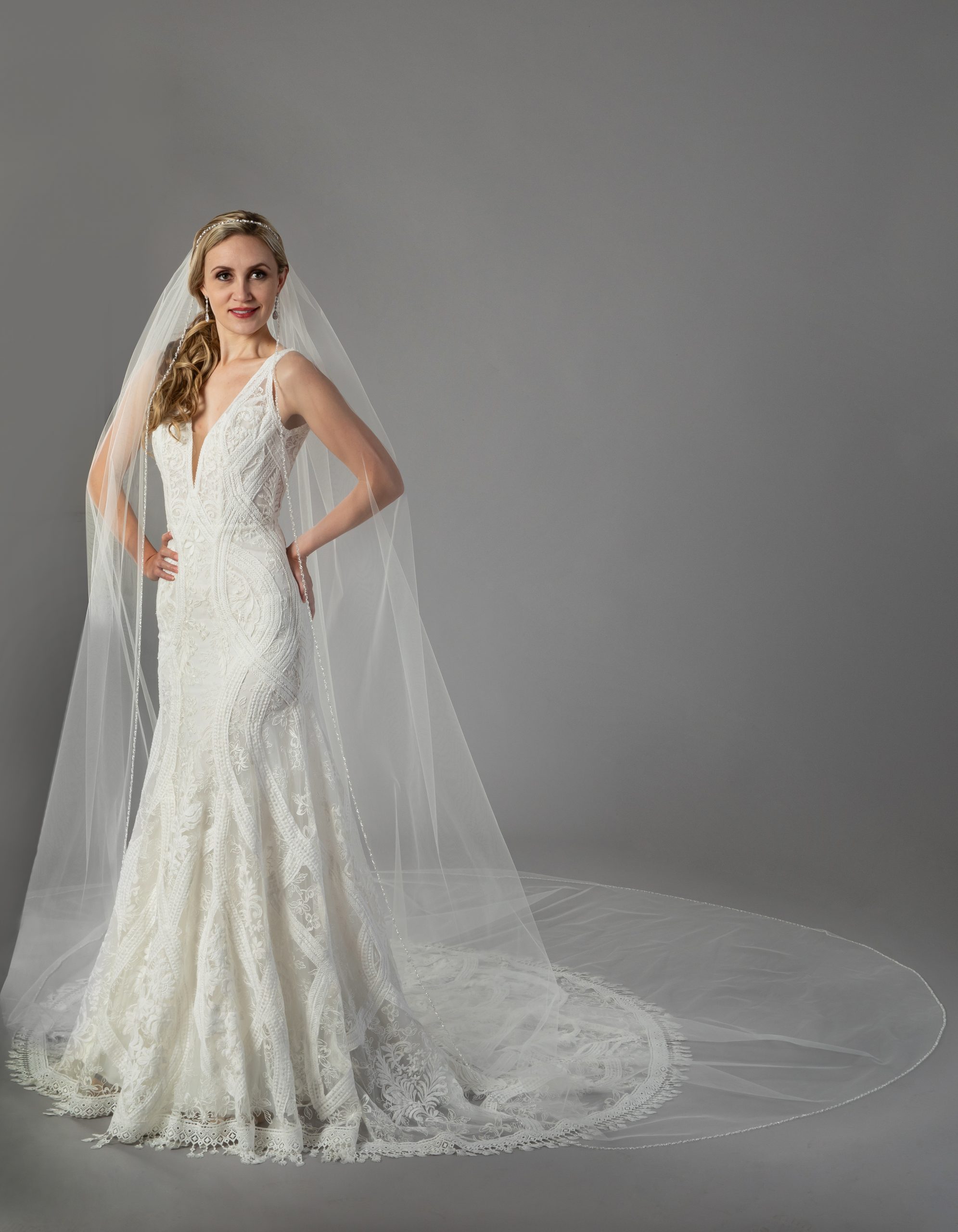 Bridal Classics Single Tier Veils MV-2498