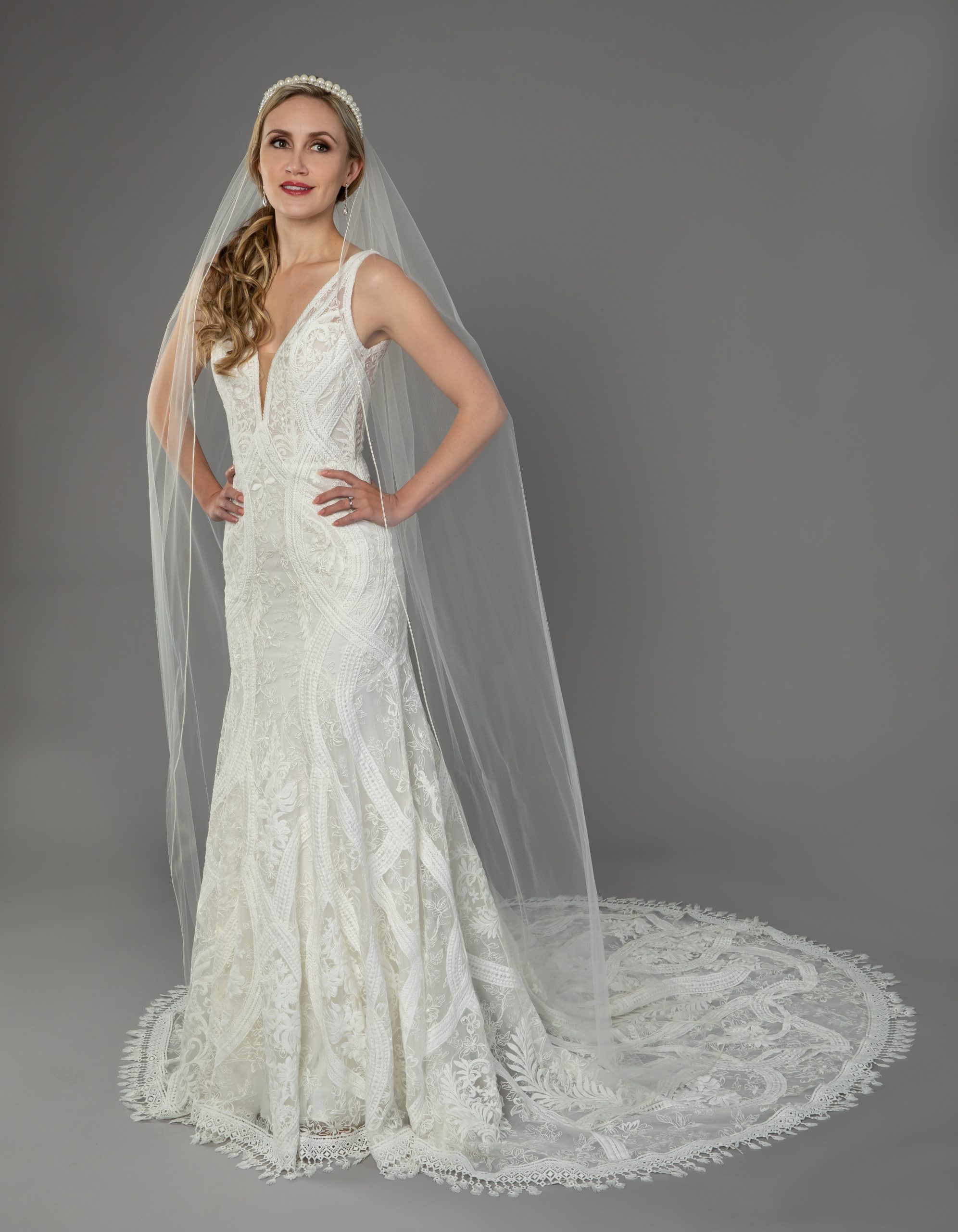 Bridal Classics Single Tier Veils V-793