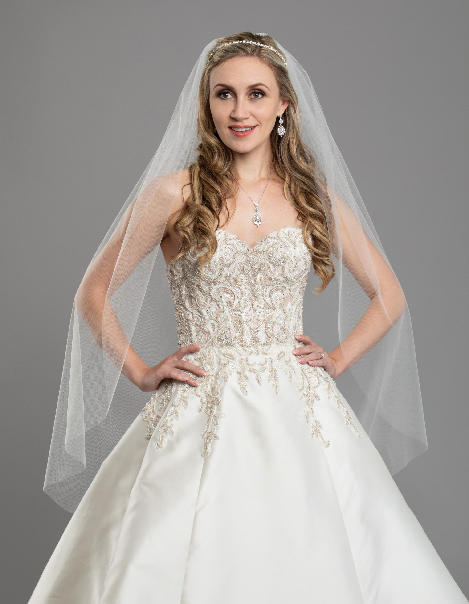 Bridal Classics Single Tier Veils V-805