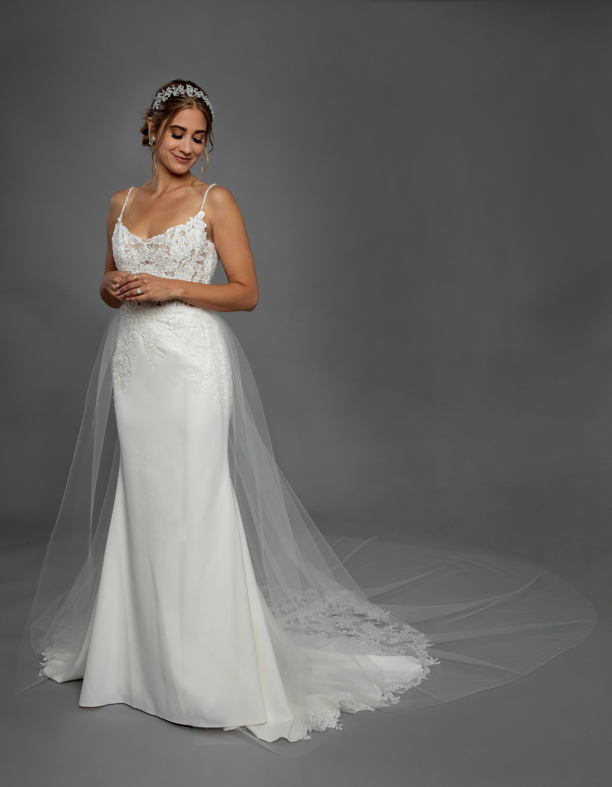 Bridal Classics Belts, Detachable Straps & Glitter Skirt V-820