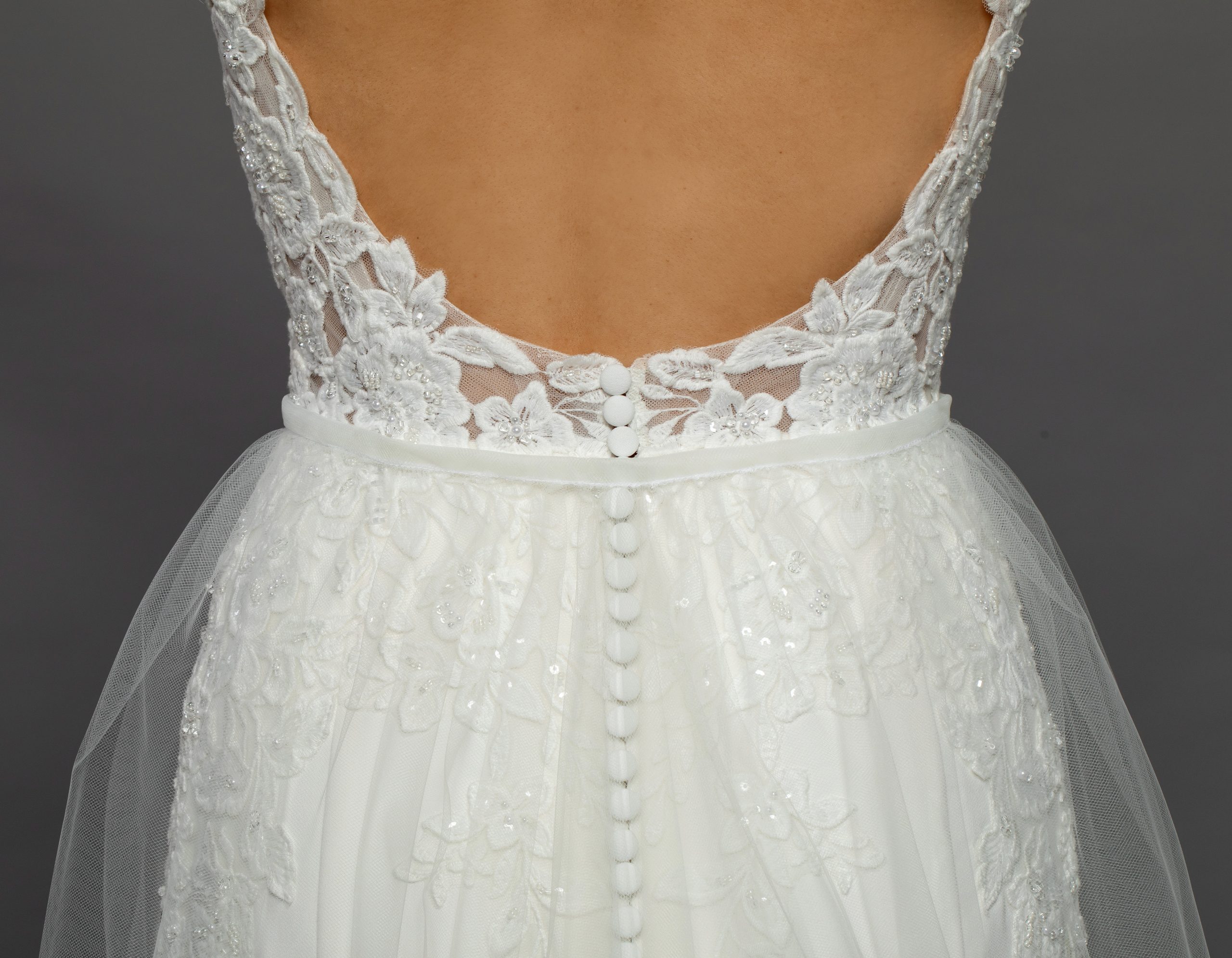 Bridal Classics Belts, Detachable Straps & Glitter Skirt V-820