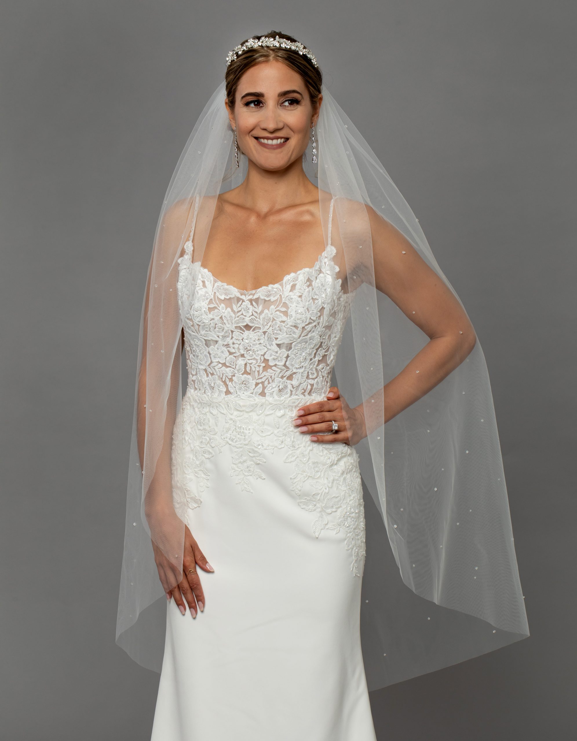 Bridal Classics Single Tier Veils V-797