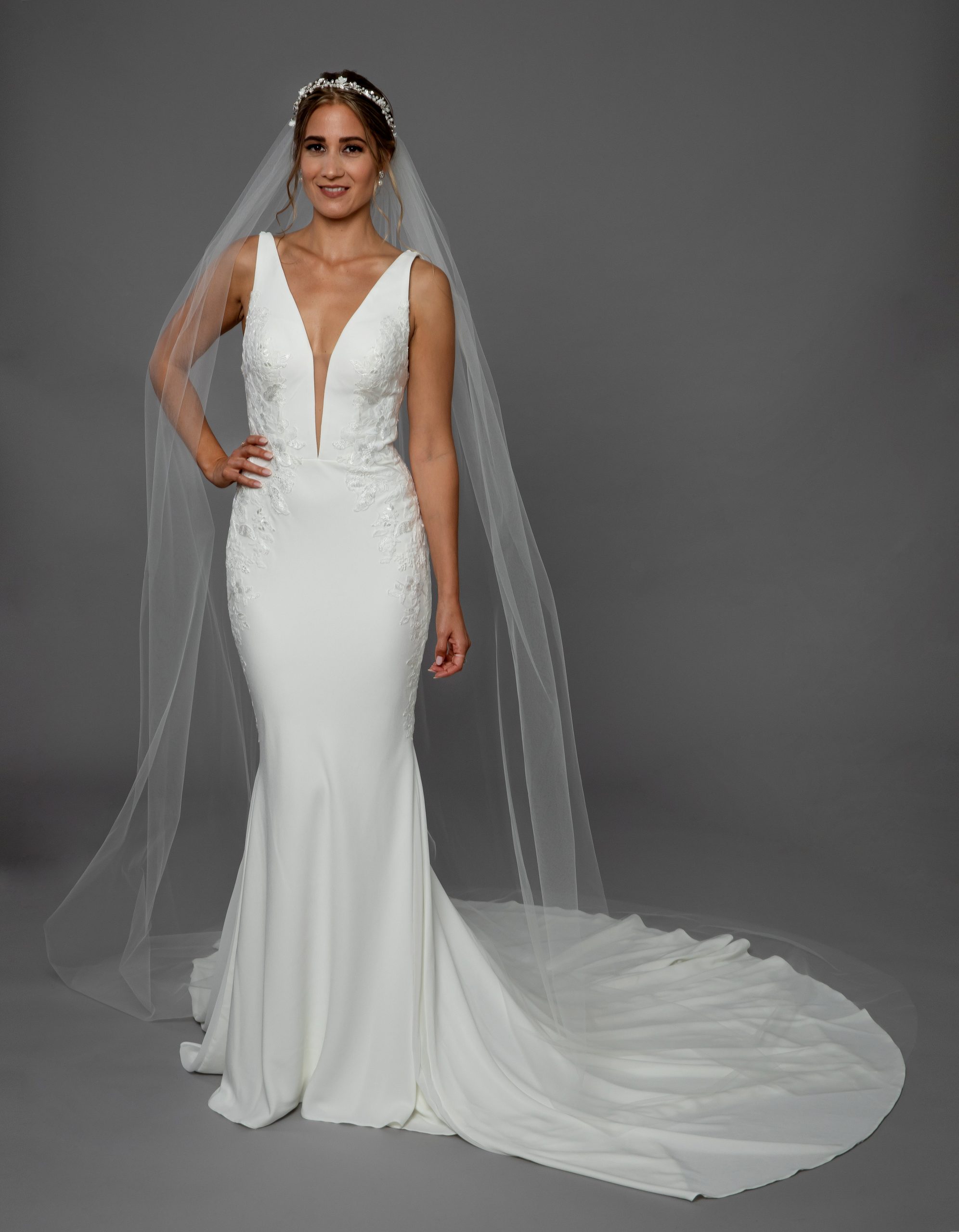 Bridal Classics Single Tier Veils V-824