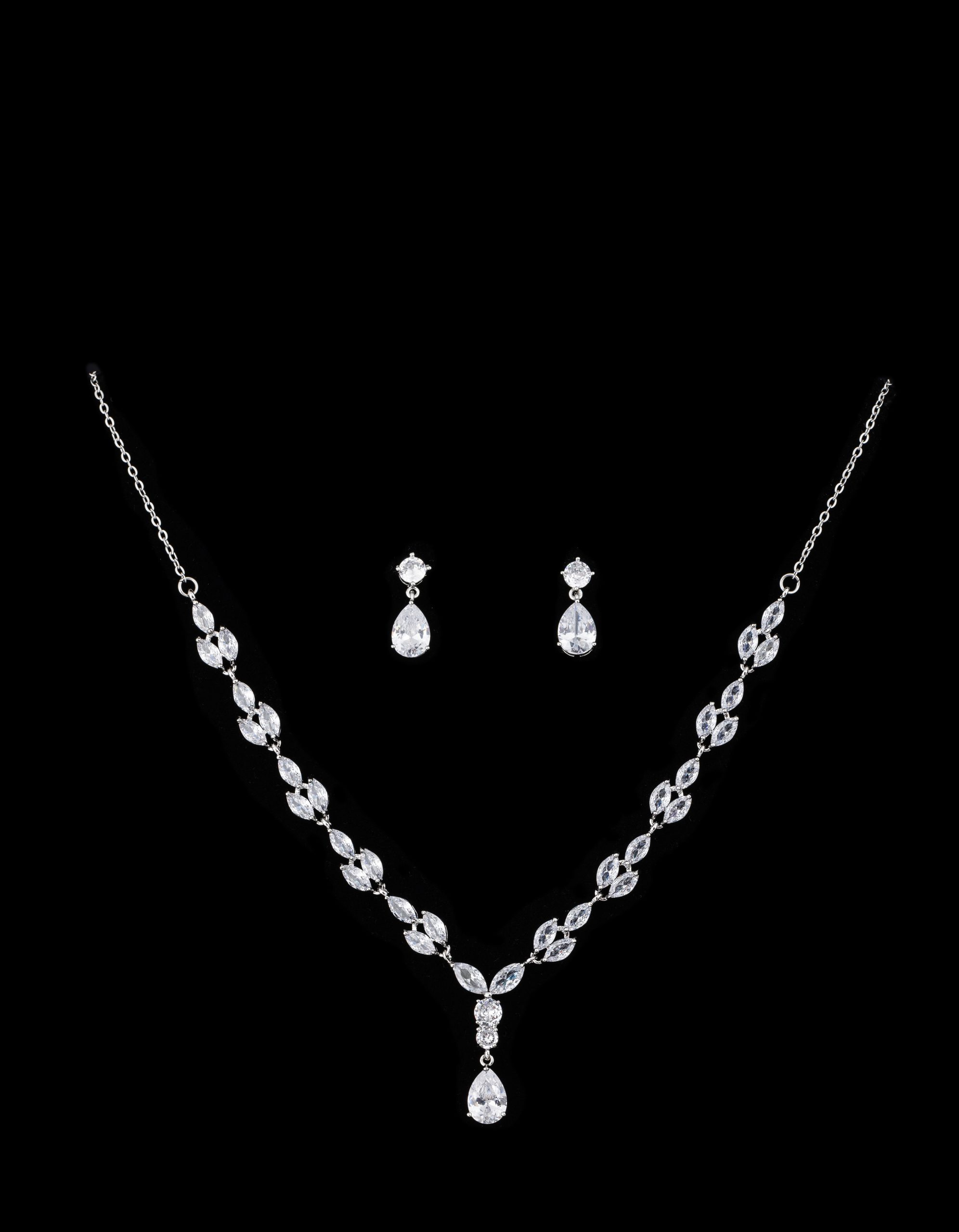 Bridal Classics Necklace Sets CZ-956