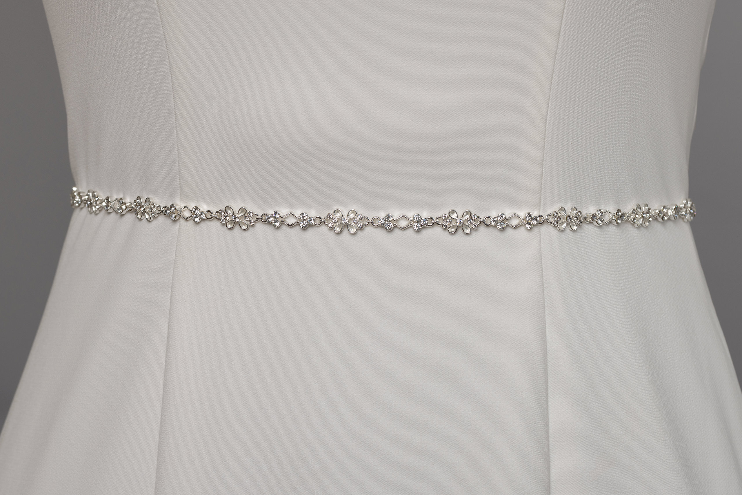 Bridal Classics Belts, Detachable Straps & Glitter Skirt HB-7121B