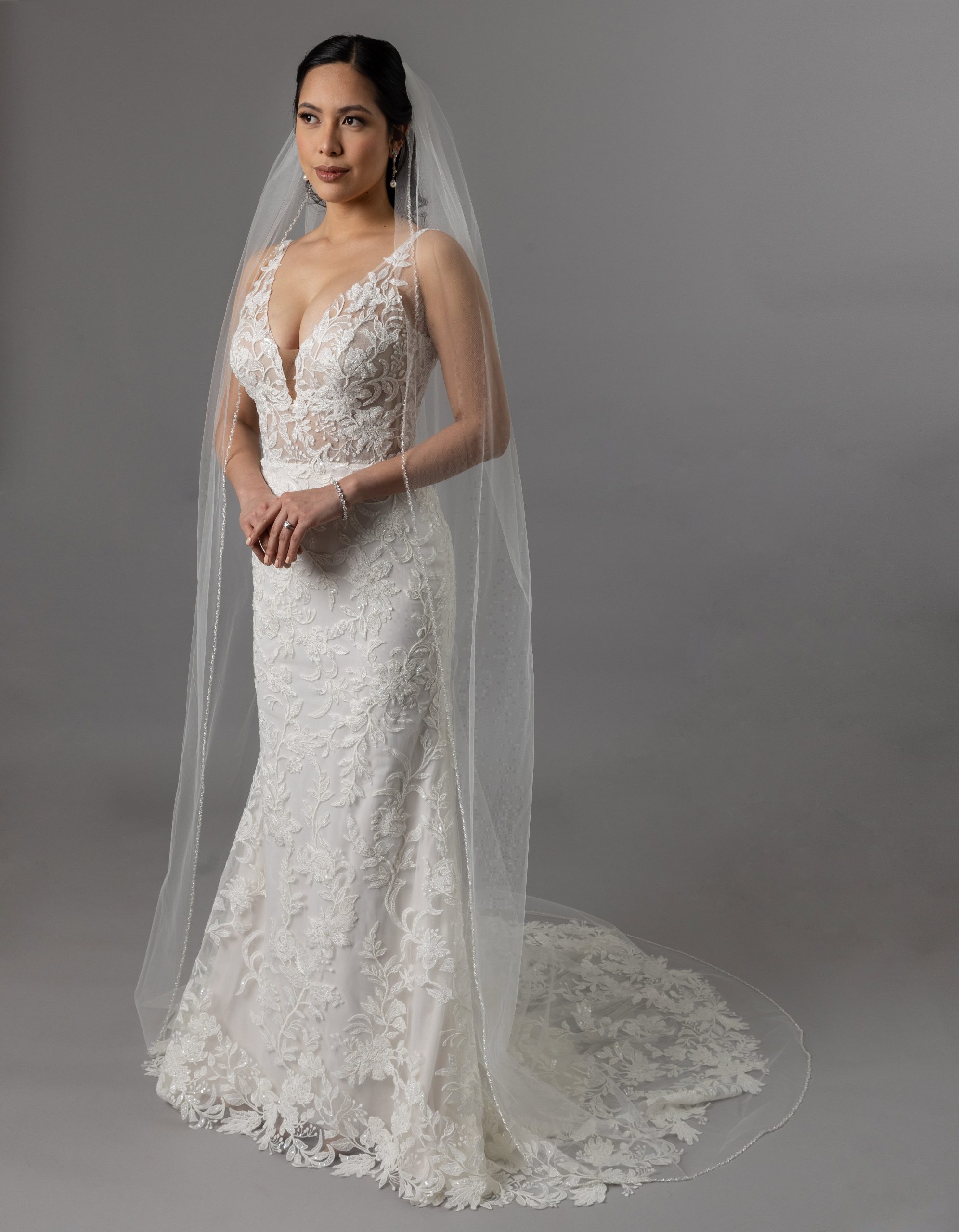 Bridal Classics Single Tier Veils MV-2527