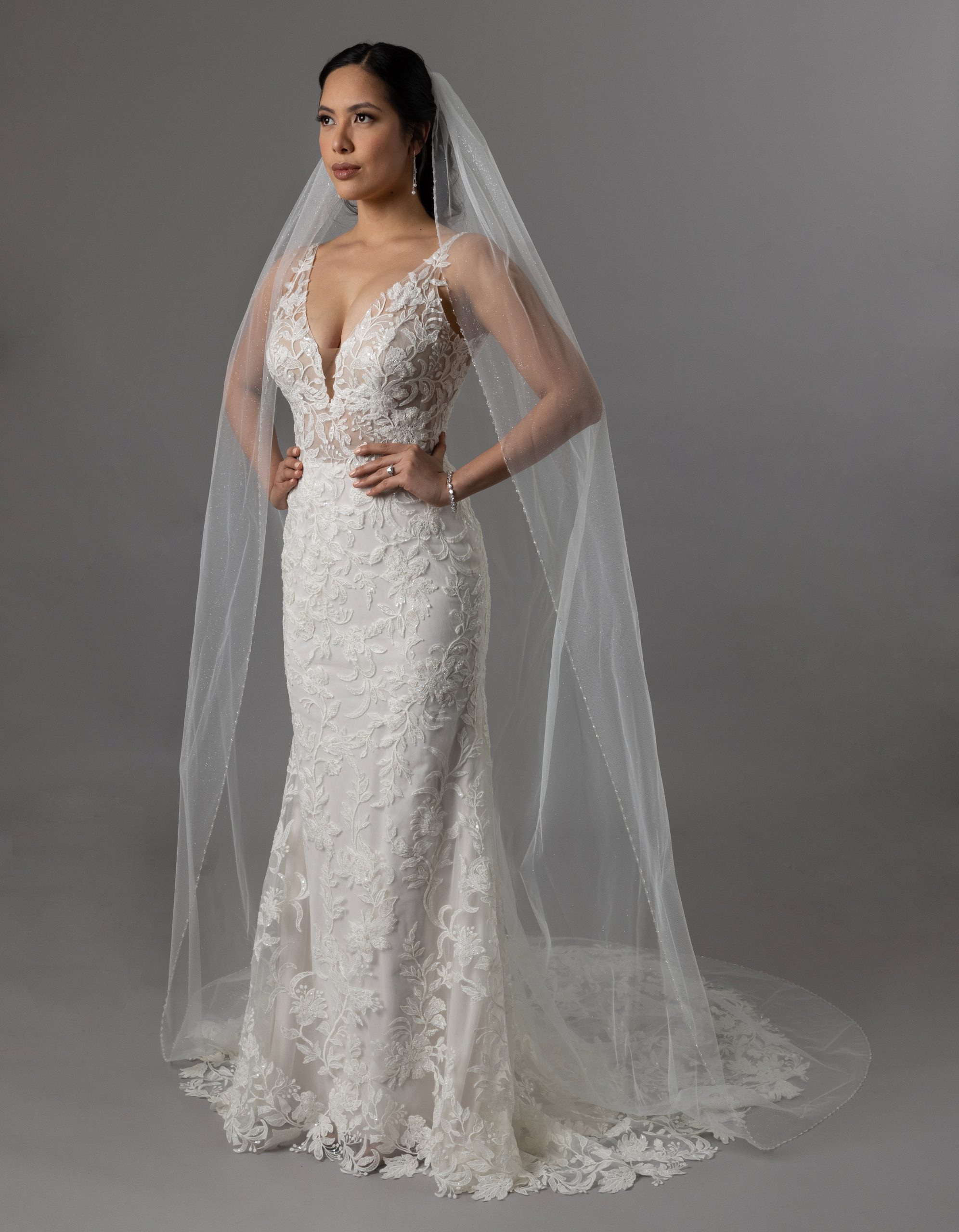 Bridal Classics Single Tier Veils MV-2543