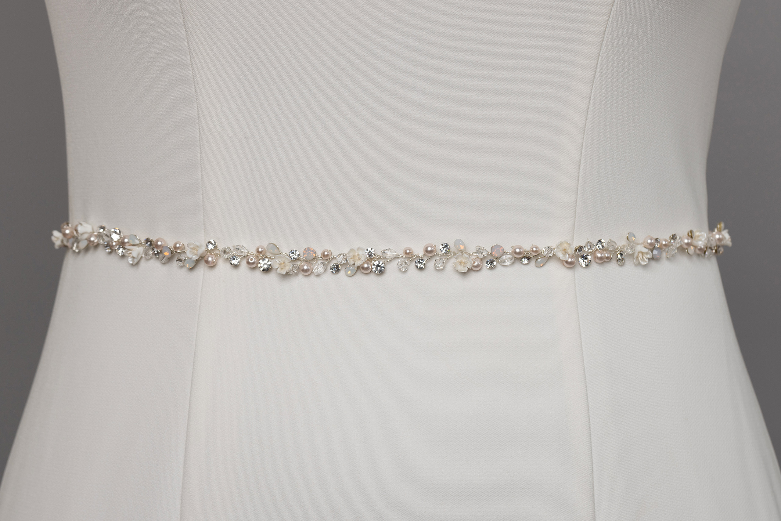 Bridal Classics Belts, Detachable Straps & Glitter Skirt T-4530B