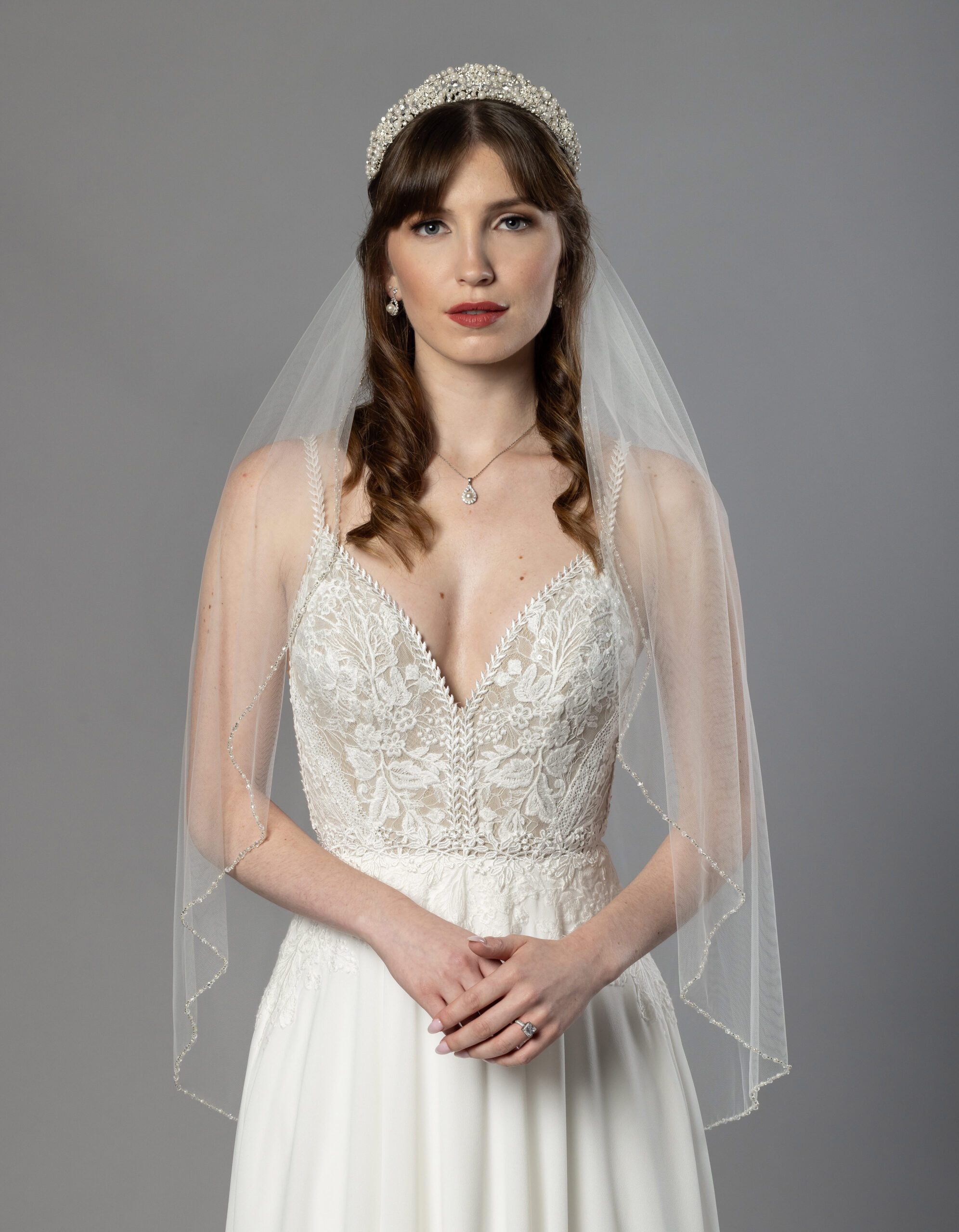 Bridal Classics Single Tier Veils Mv-2553