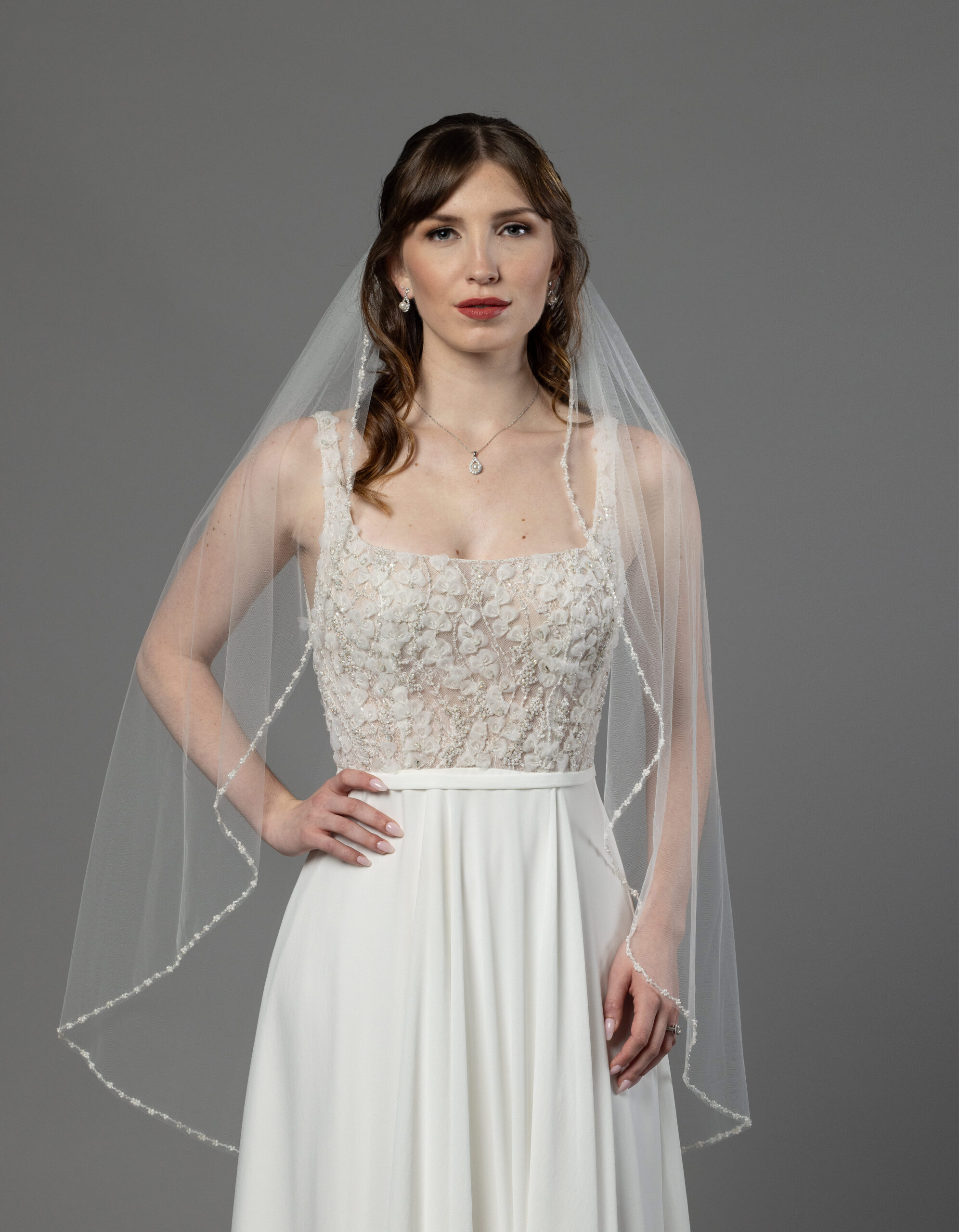 Bridal Classics Single Tier Veils MV-4019