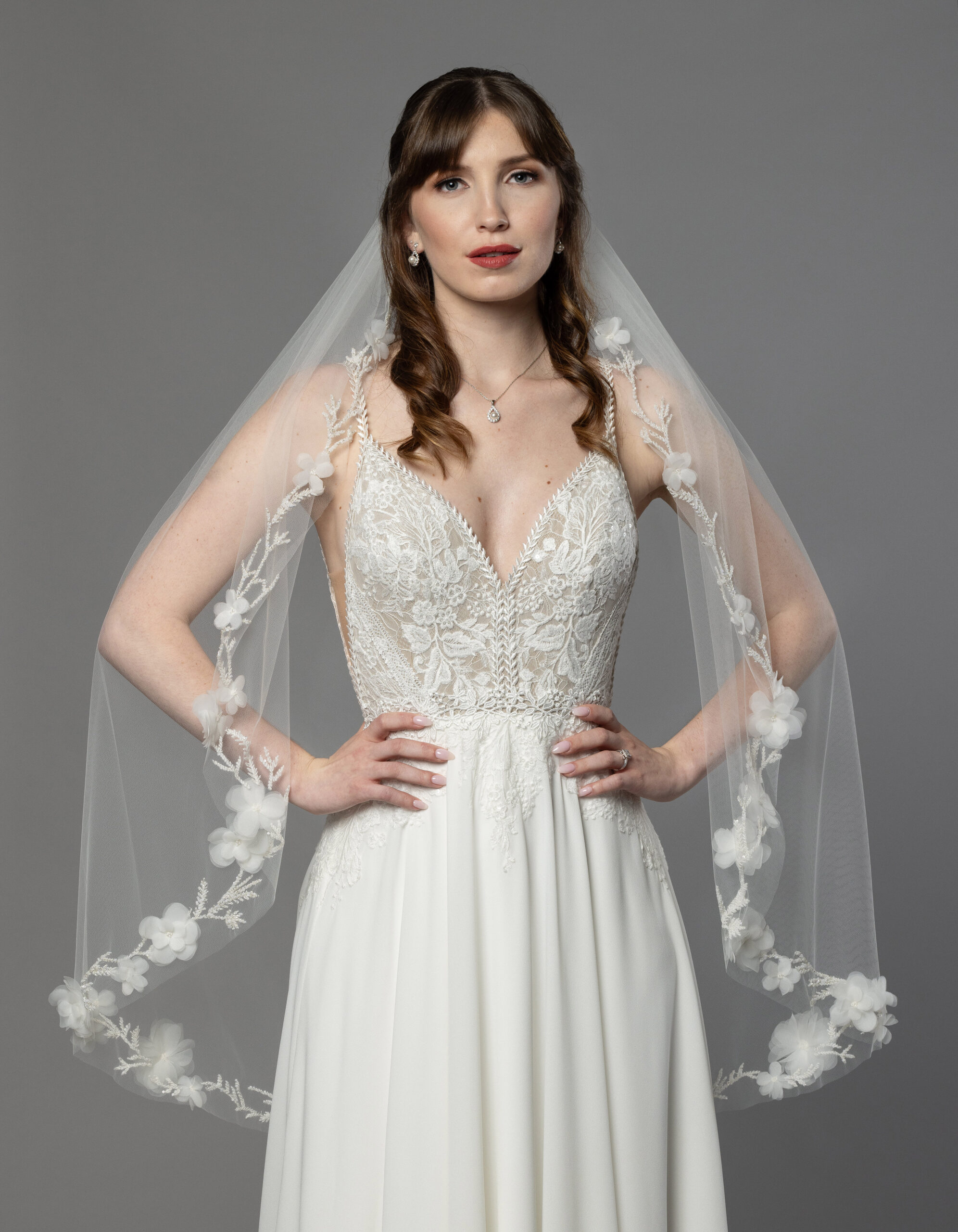 Bridal Classics Single Tier Veils MV-4023