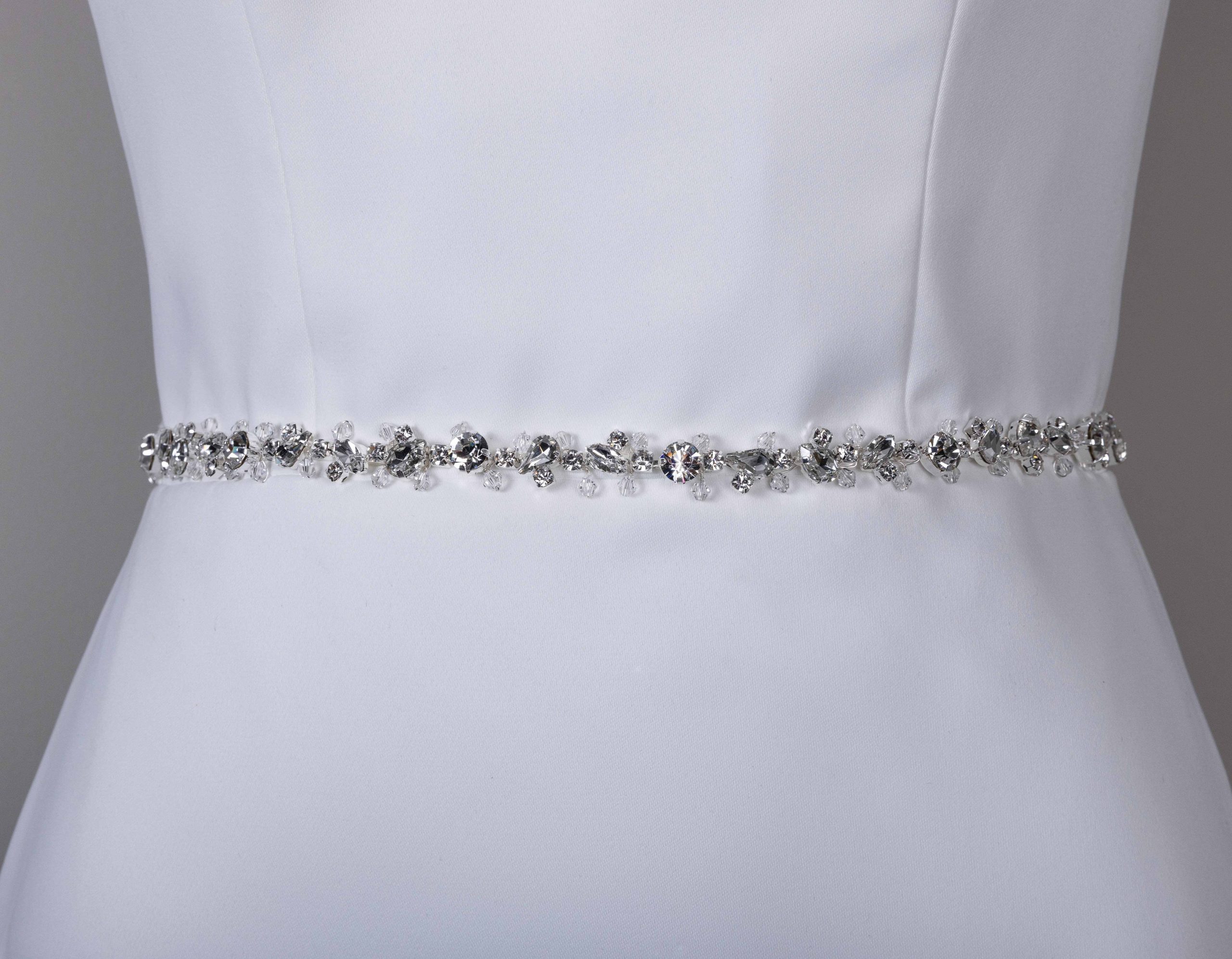 Bridal Classics Belts, Detachable Straps & Glitter Skirt HB-7122B