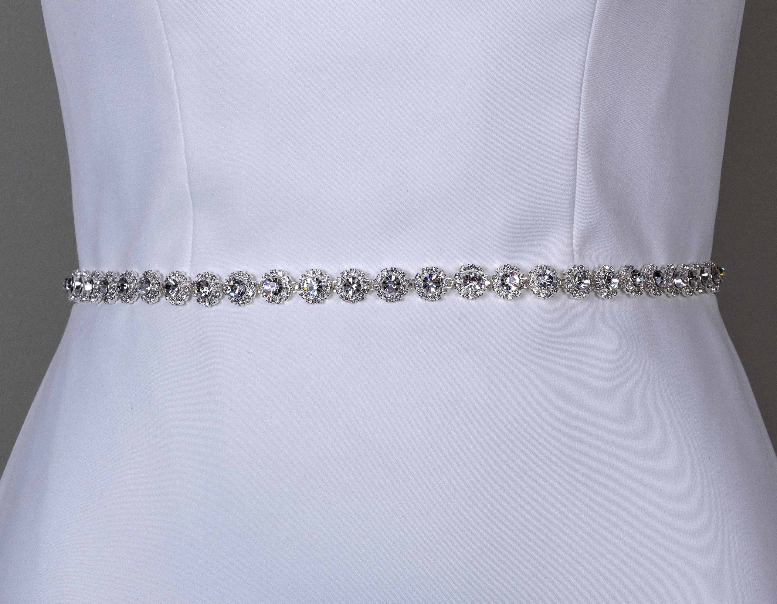 Bridal Classics Belts, Detachable Straps & Glitter Skirt Belt-89