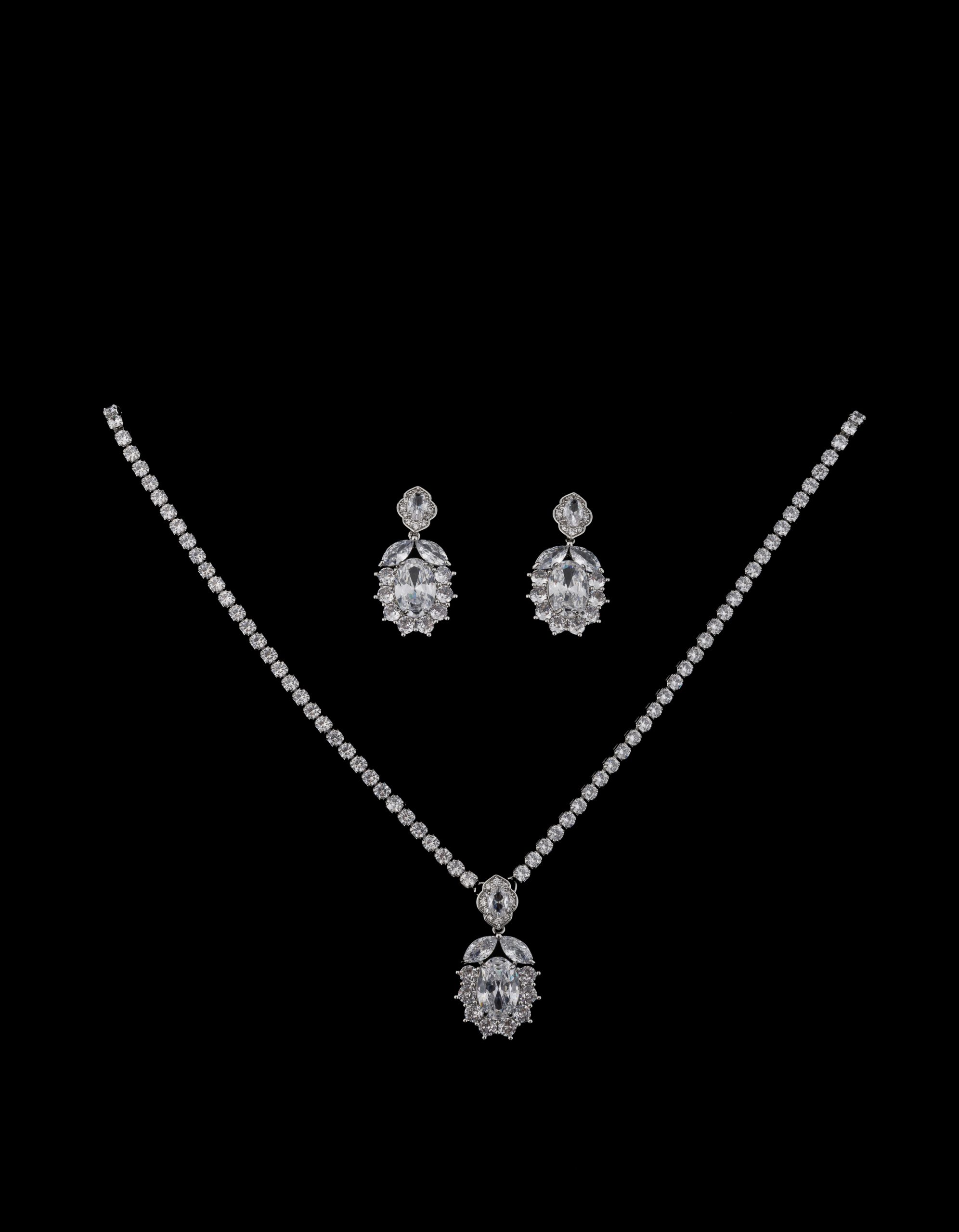 Bridal Classics Necklace Sets CZ-966