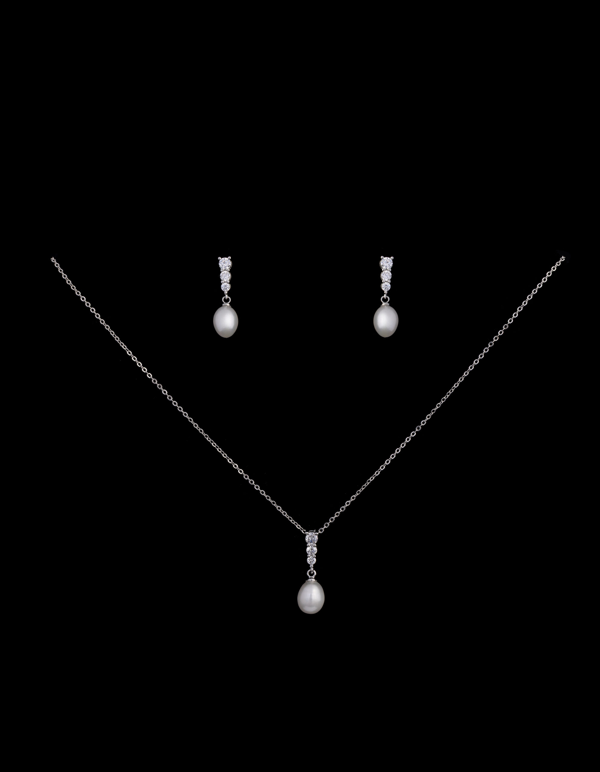 Bridal Classics Necklace Sets CZ-112
