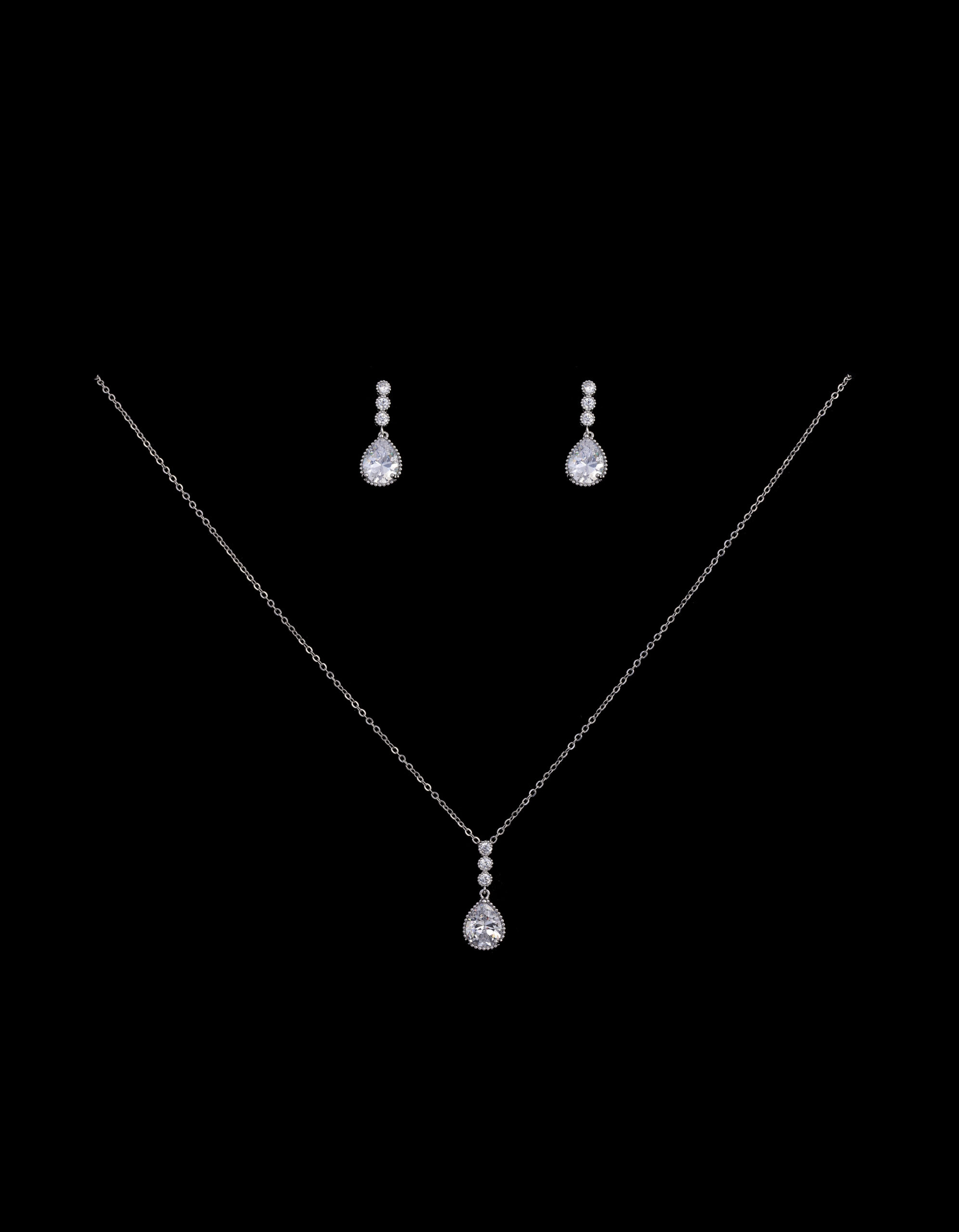Bridal Classics Necklace Sets CZ-119