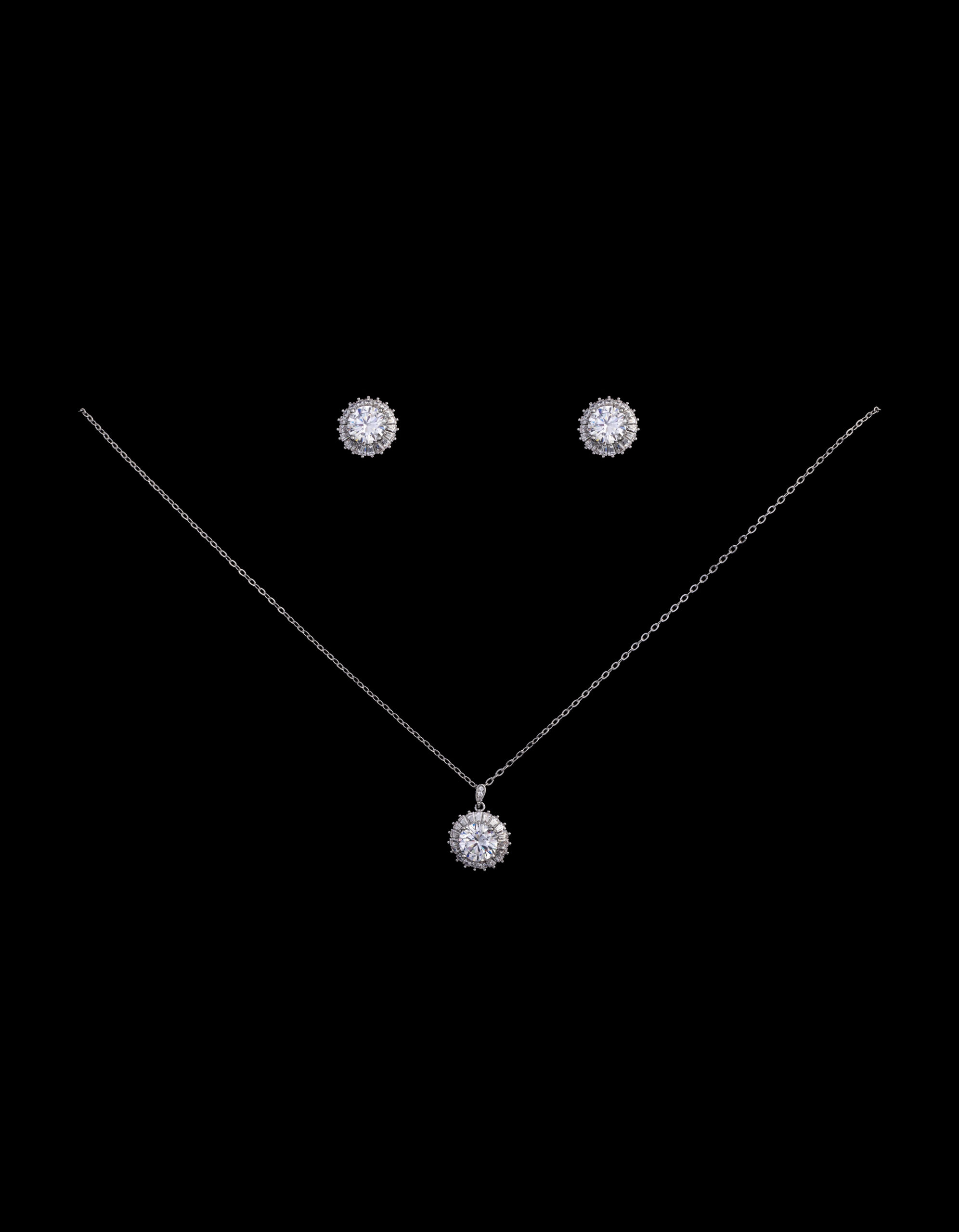 Bridal Classics Necklace Sets CZ-120