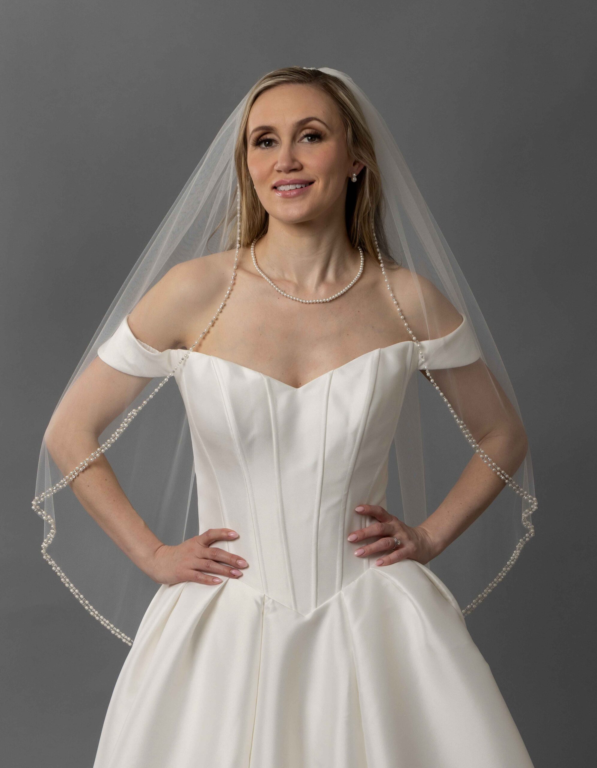 Bridal Classics Single Tier Veils MV-2647