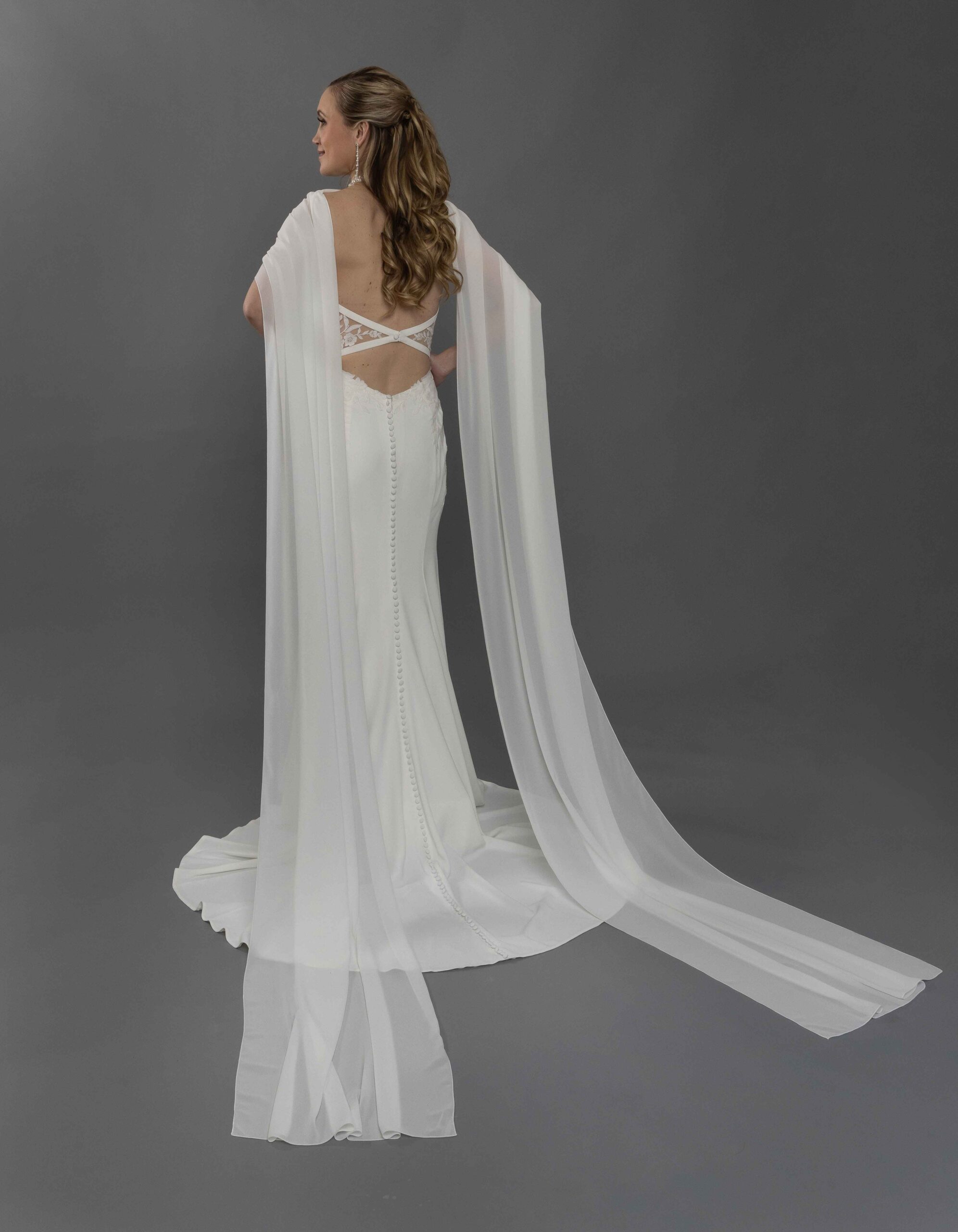 Bridal Classics Shoulder Veils, Shawls & Skirts SHAWL-03