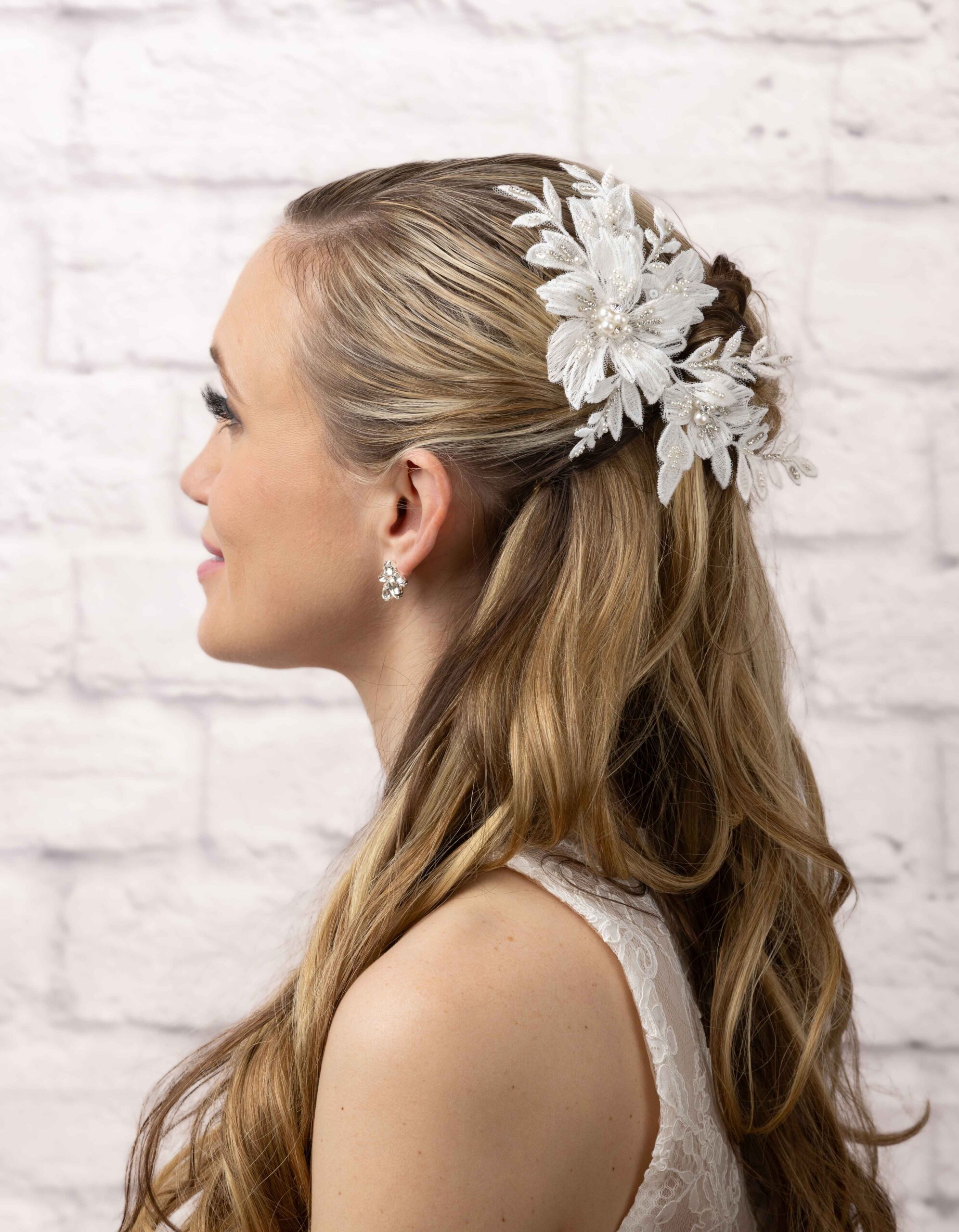 Bridal Classics Pearl Accented Headpieces T-4650