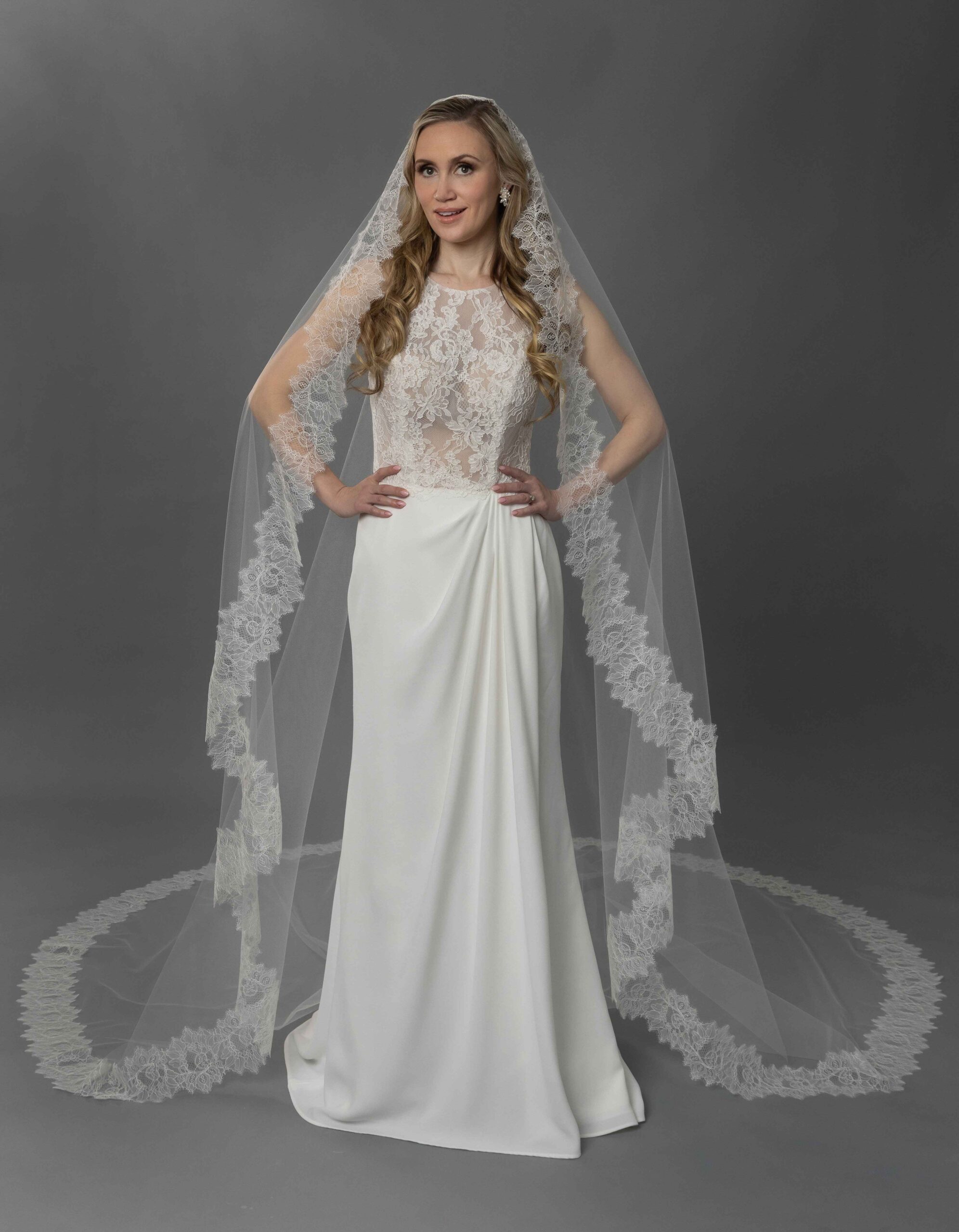 Bridal Classics Single Tier Veils V-850L