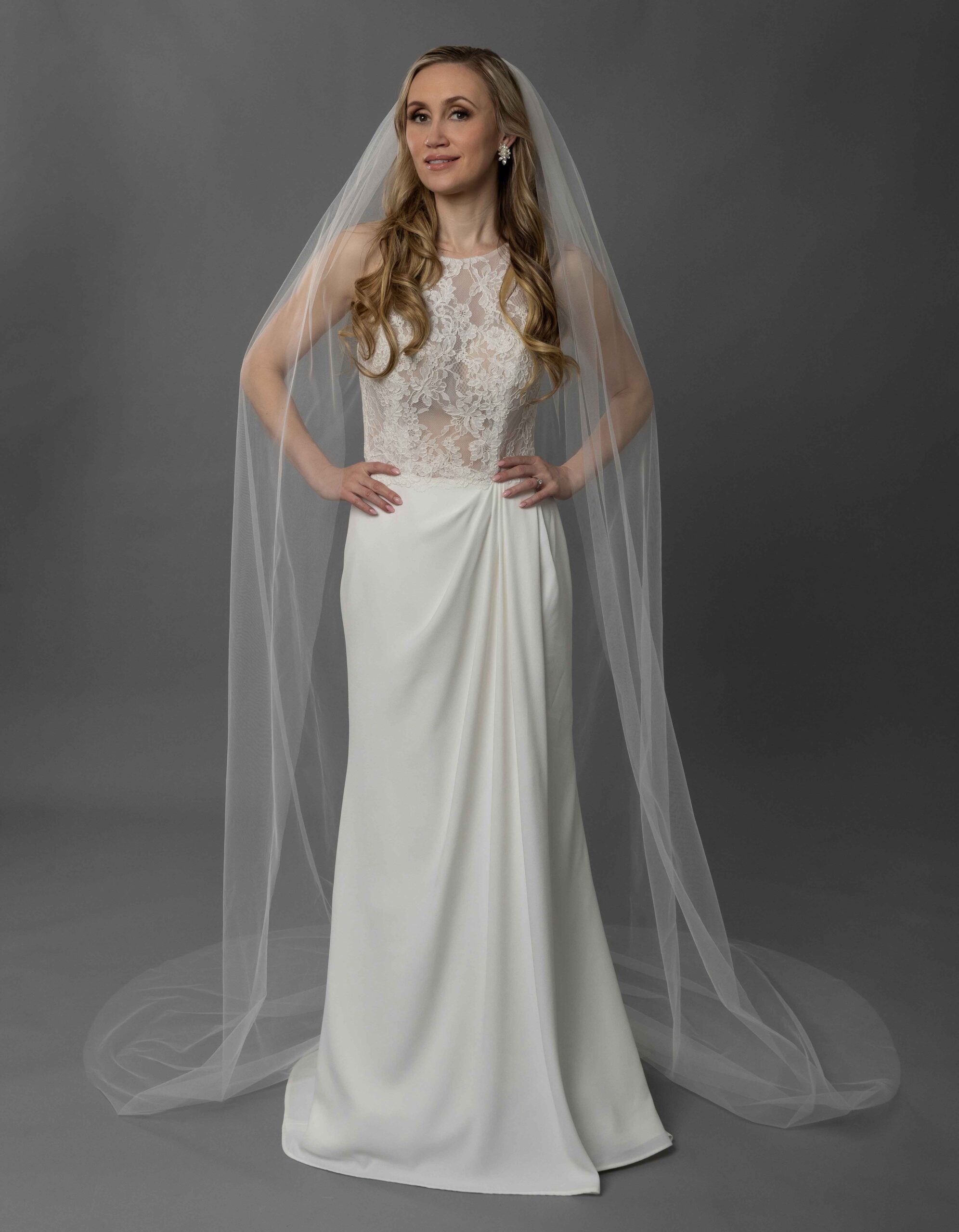 Bridal Classics Single Tier Veils V-871