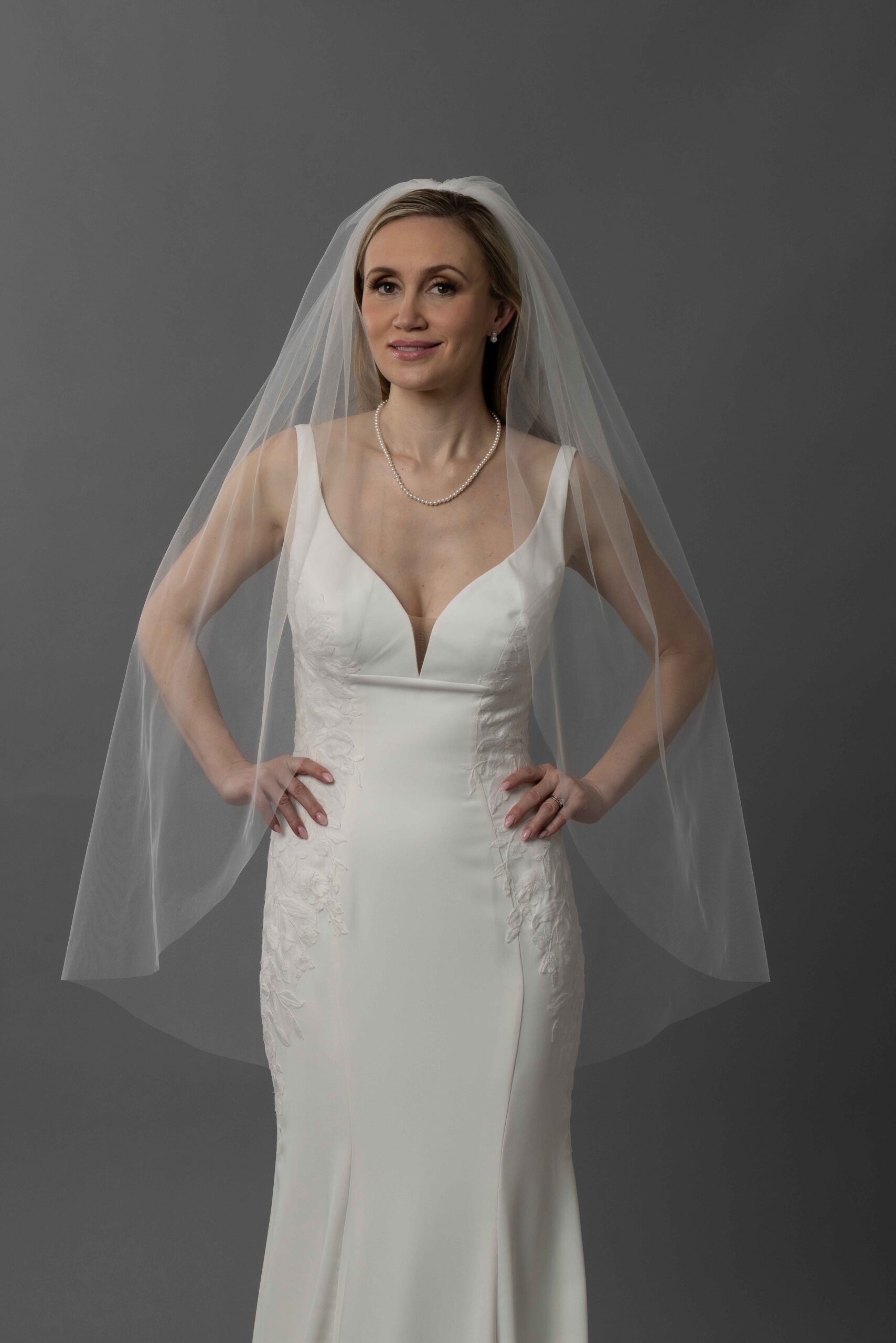 Bridal Classics Single Tier Veils V-875